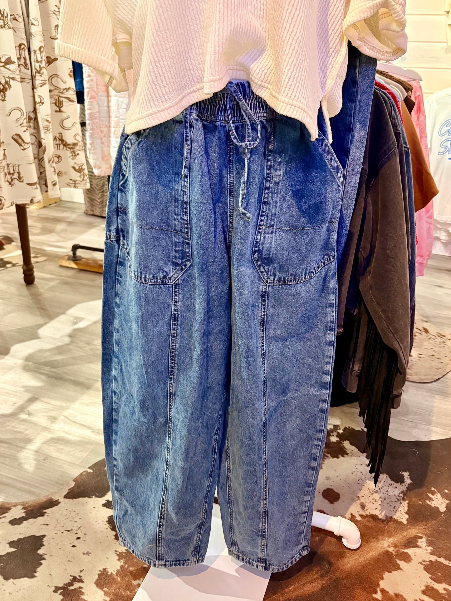 True Barrel Jean