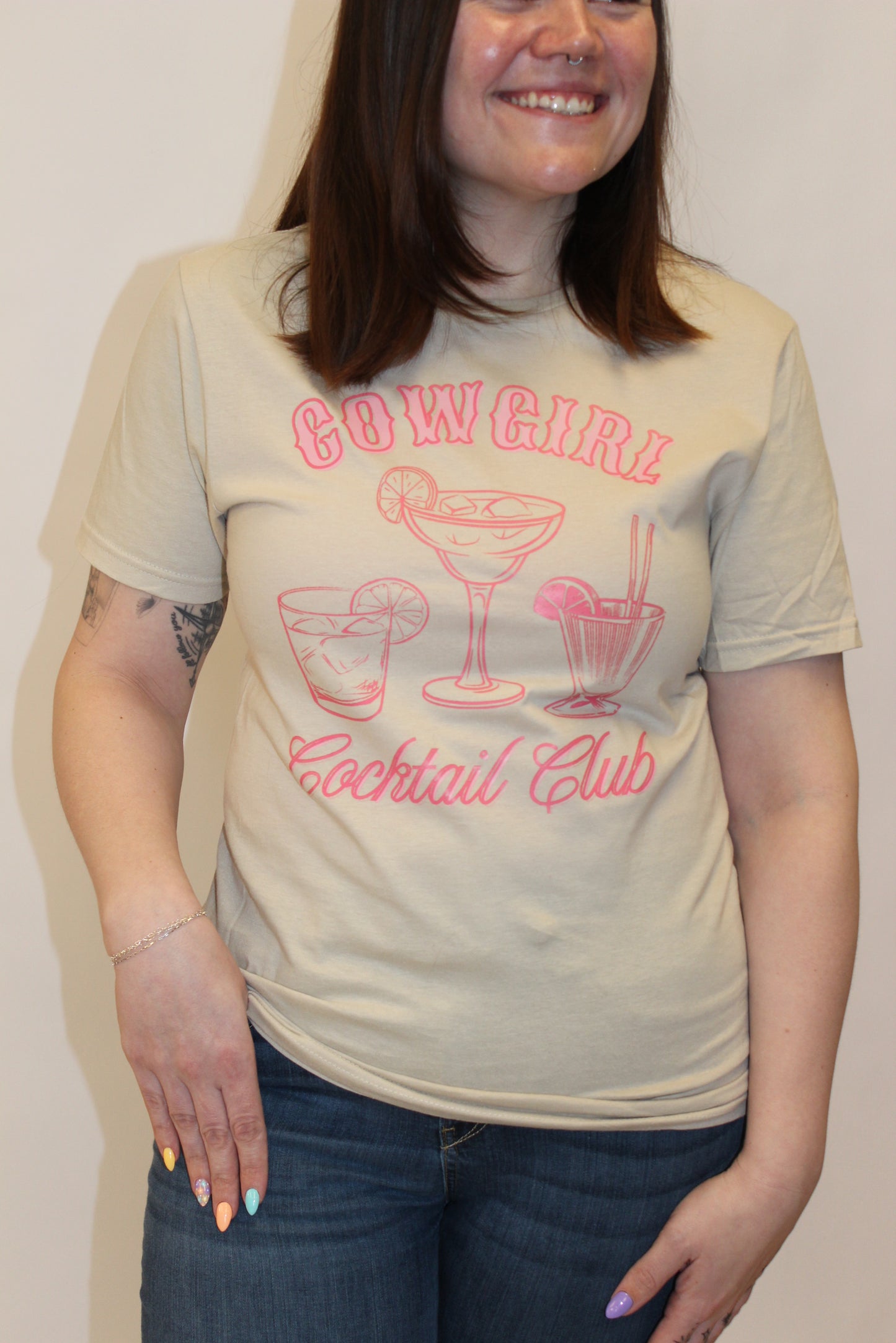Cowgirl Cocktail Club Tee