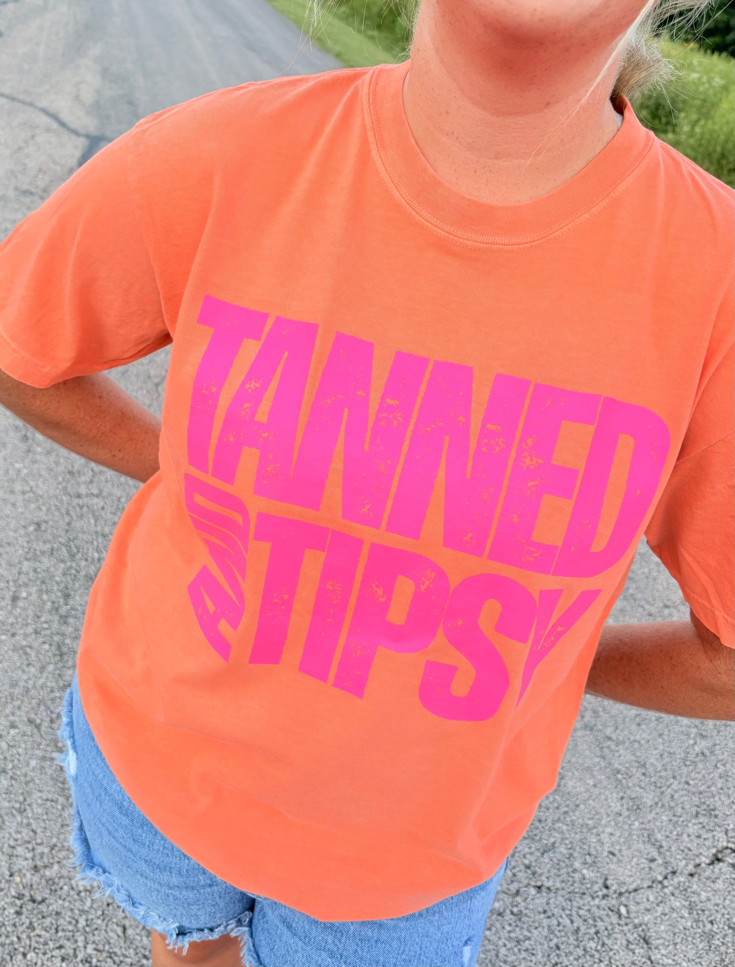 Tanned & Tipsy Tee