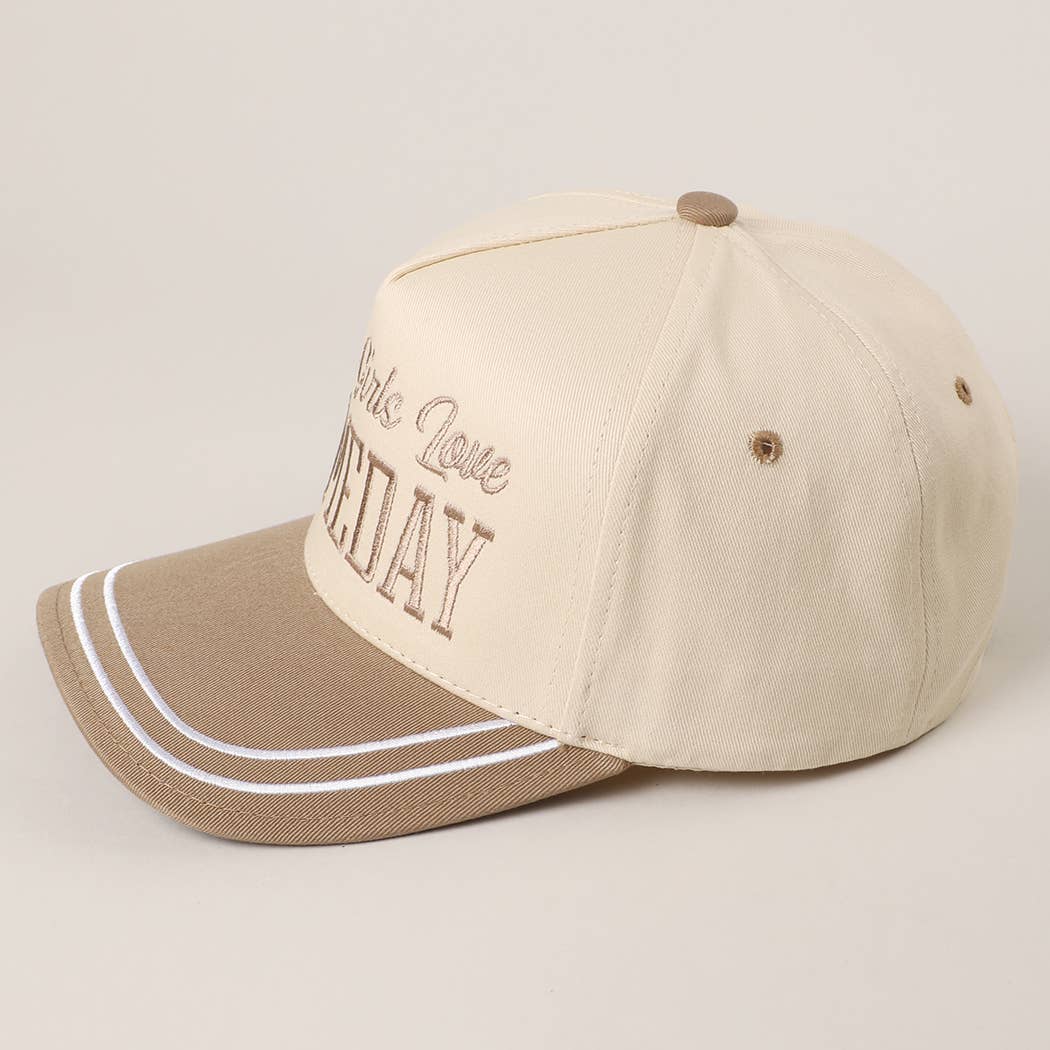 PRETTY GIRLS..Embroidery Double Stitch Trucker Hat