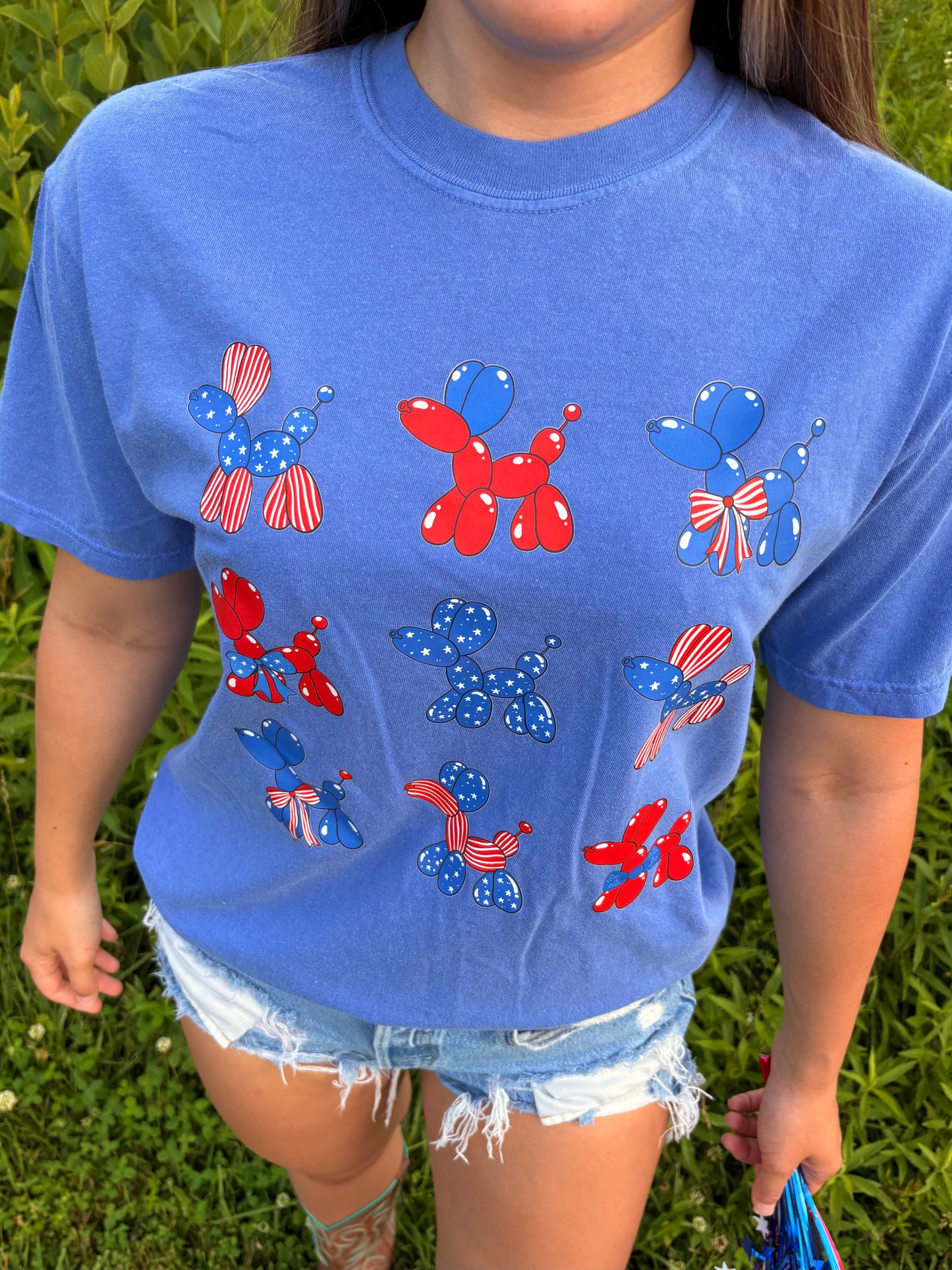 Patriotic Balloon Tee