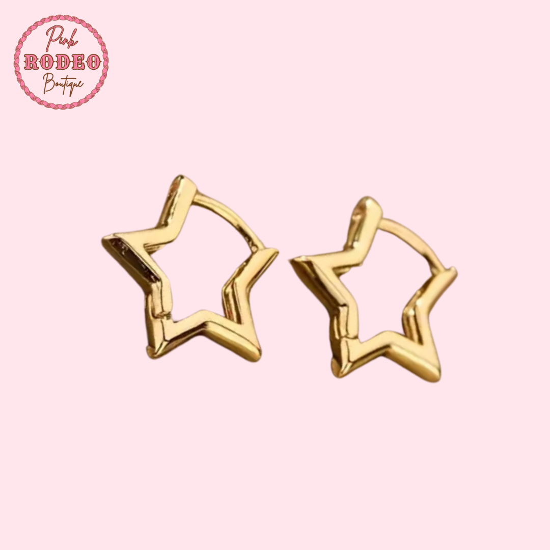 Star Snap Earrings