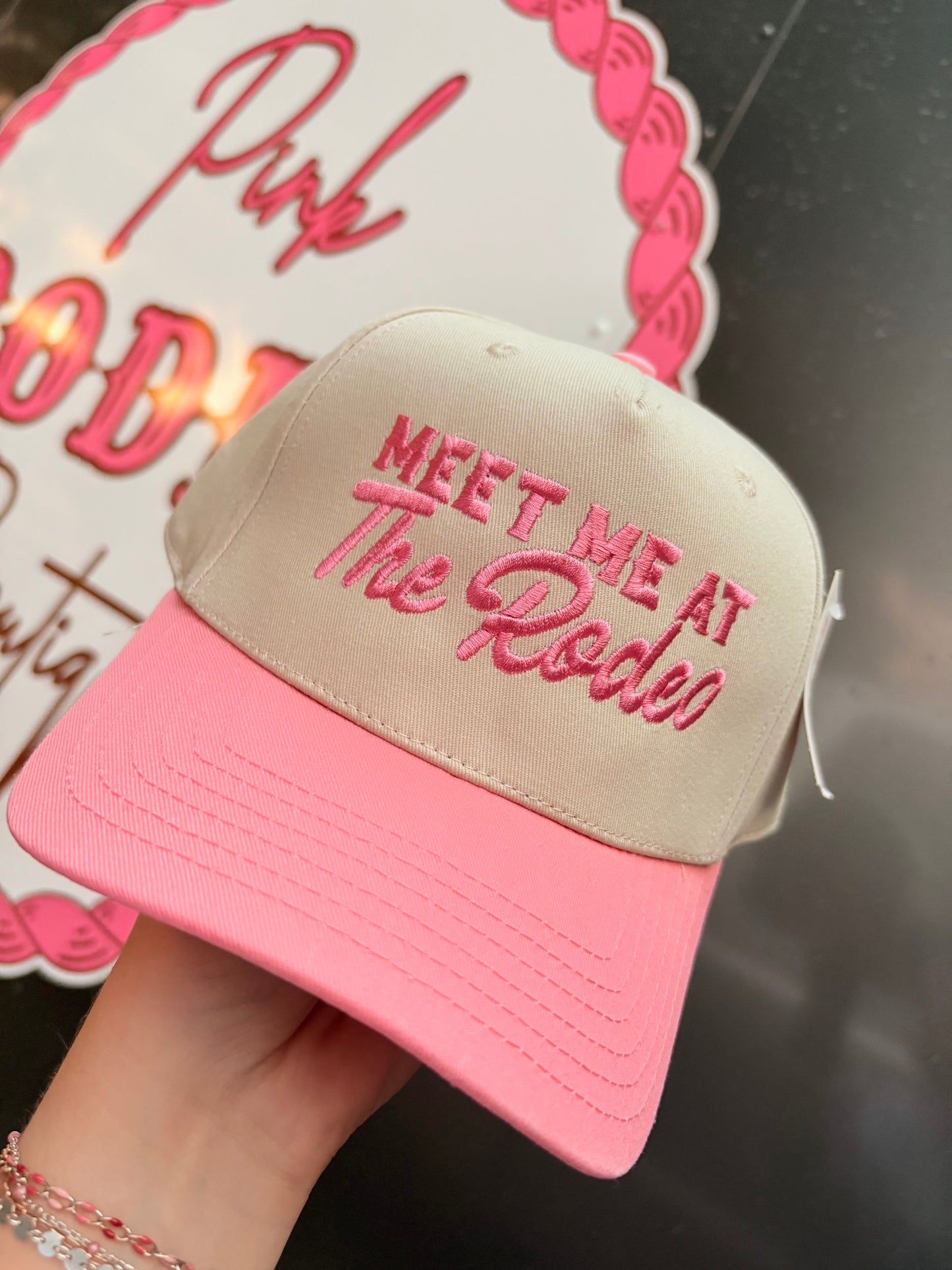 Meet Me At The Rodeo Vintage Hat