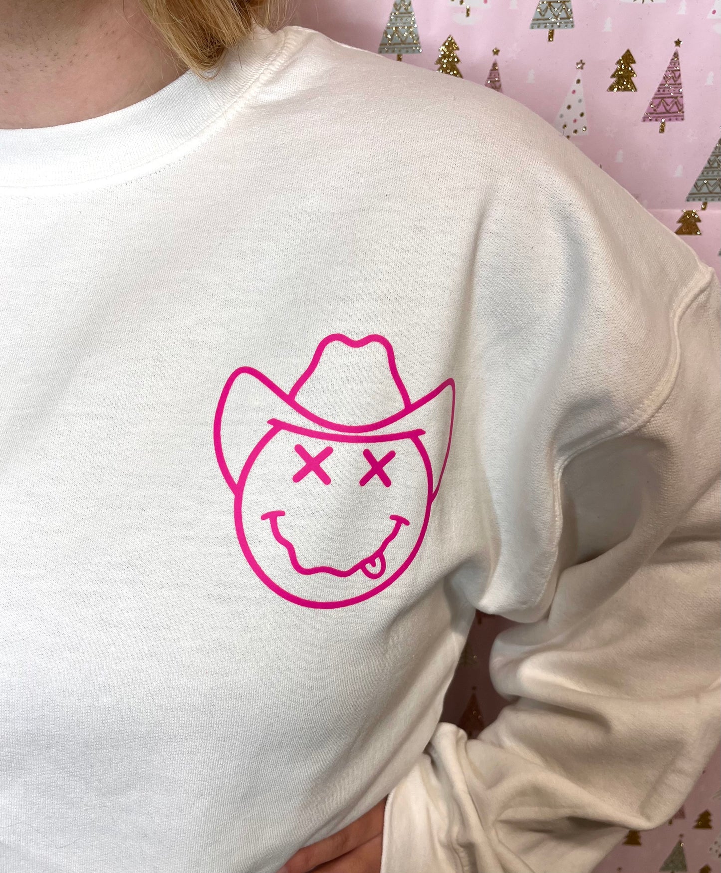 She's A Ten, But She Hits Curbs Crew in Pink