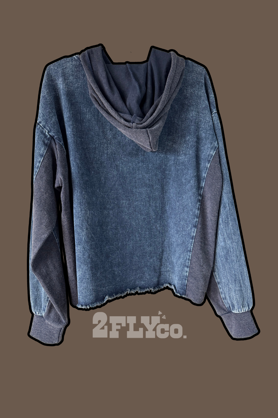 Urban Cowboy Denim Hoodie