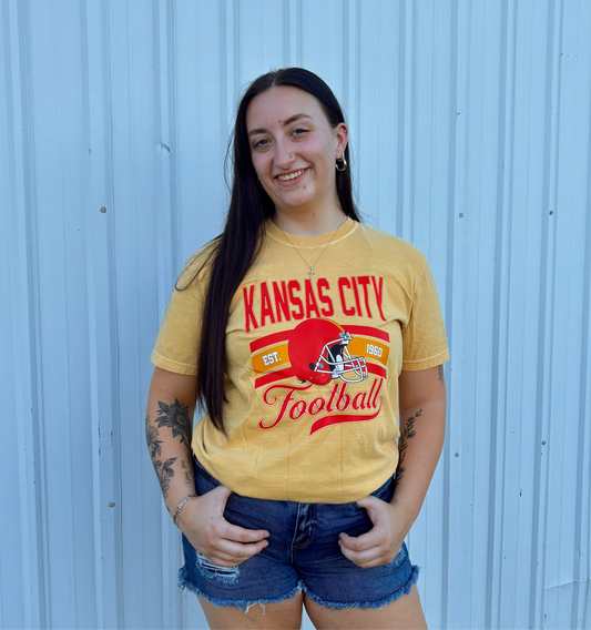 Kansas City Football Tee