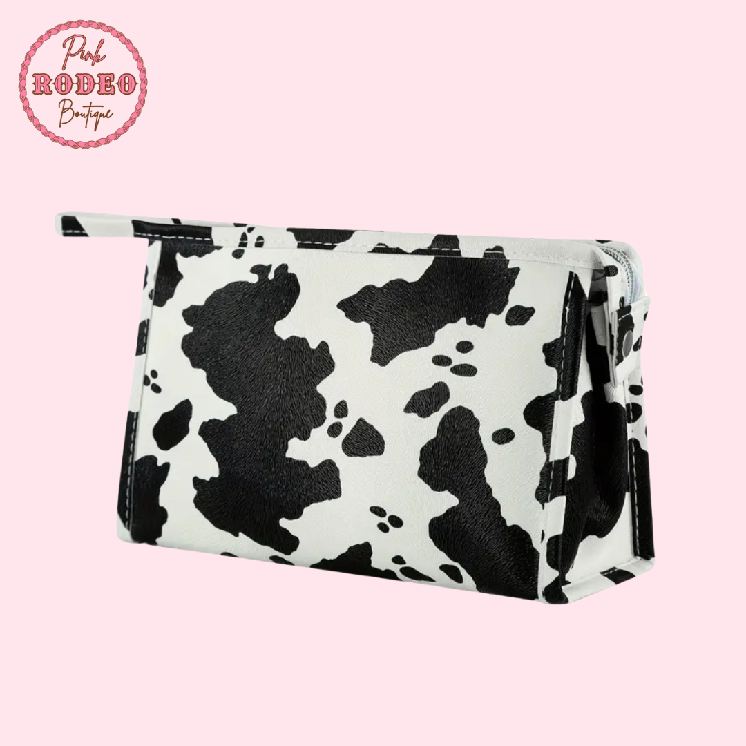 Cow Print Travel Bag