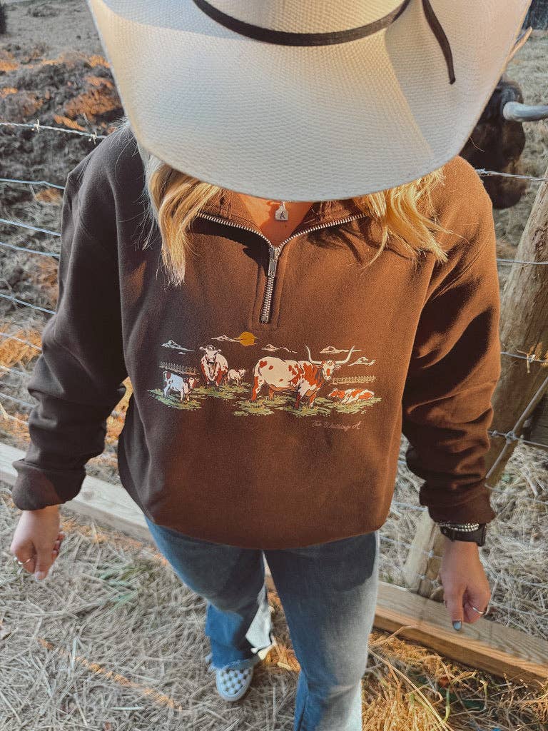 The Longhorn Quarter Zip