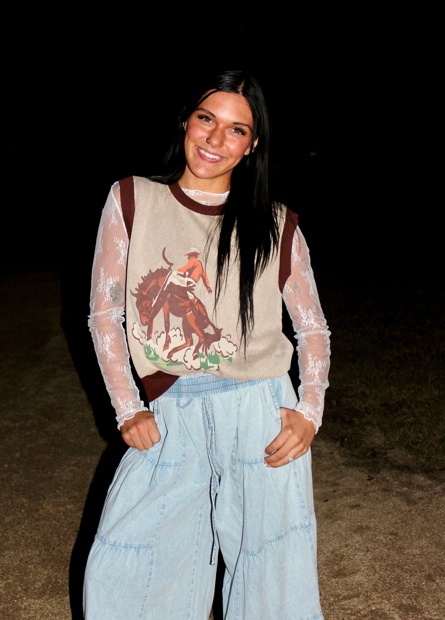 Buck Yeah Sweater Vest