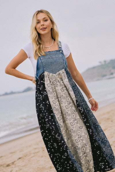 Bandana Overall Dress