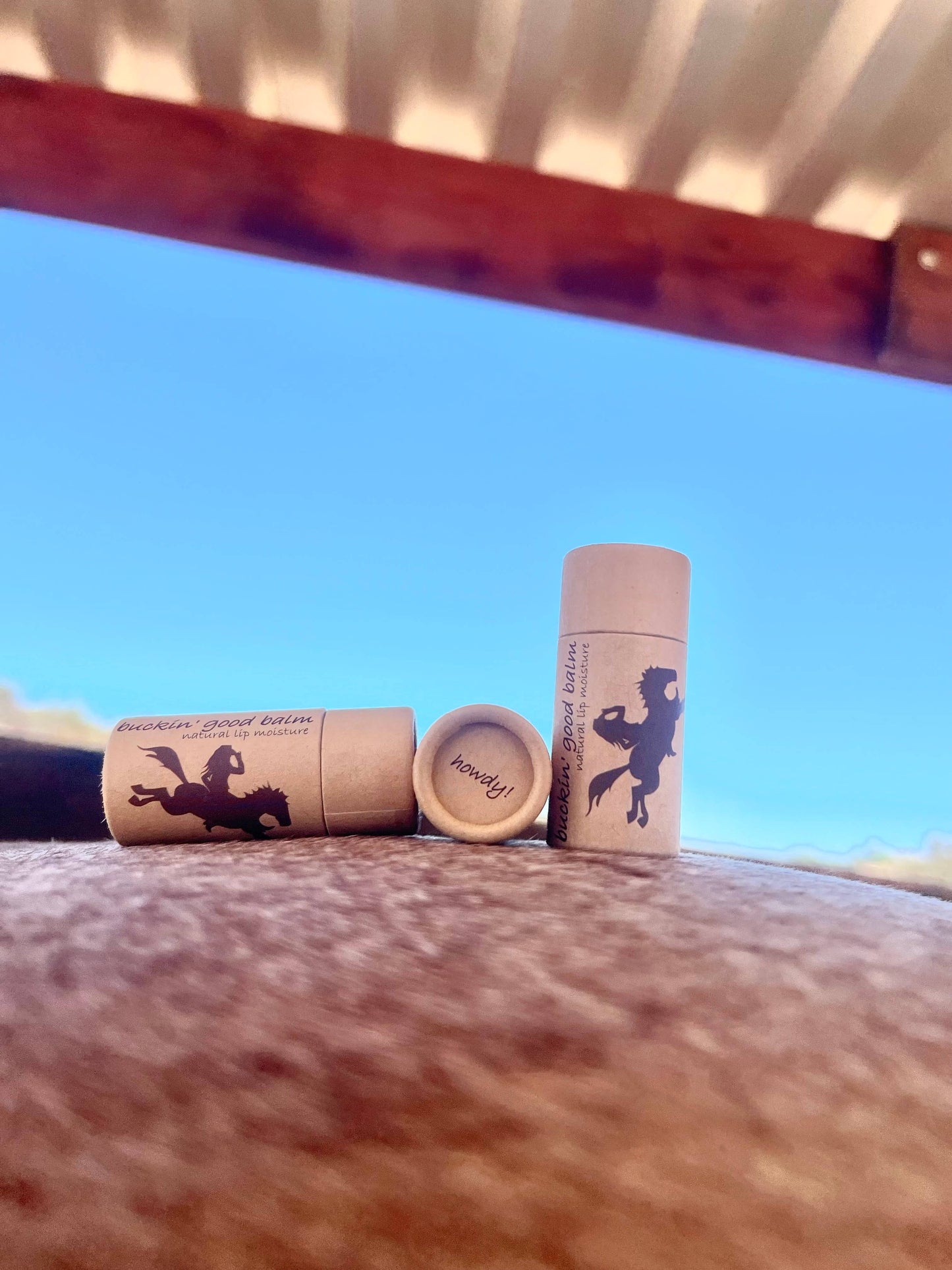 Hand-Poured Buckin’ Good Lip Balm - Vanilla