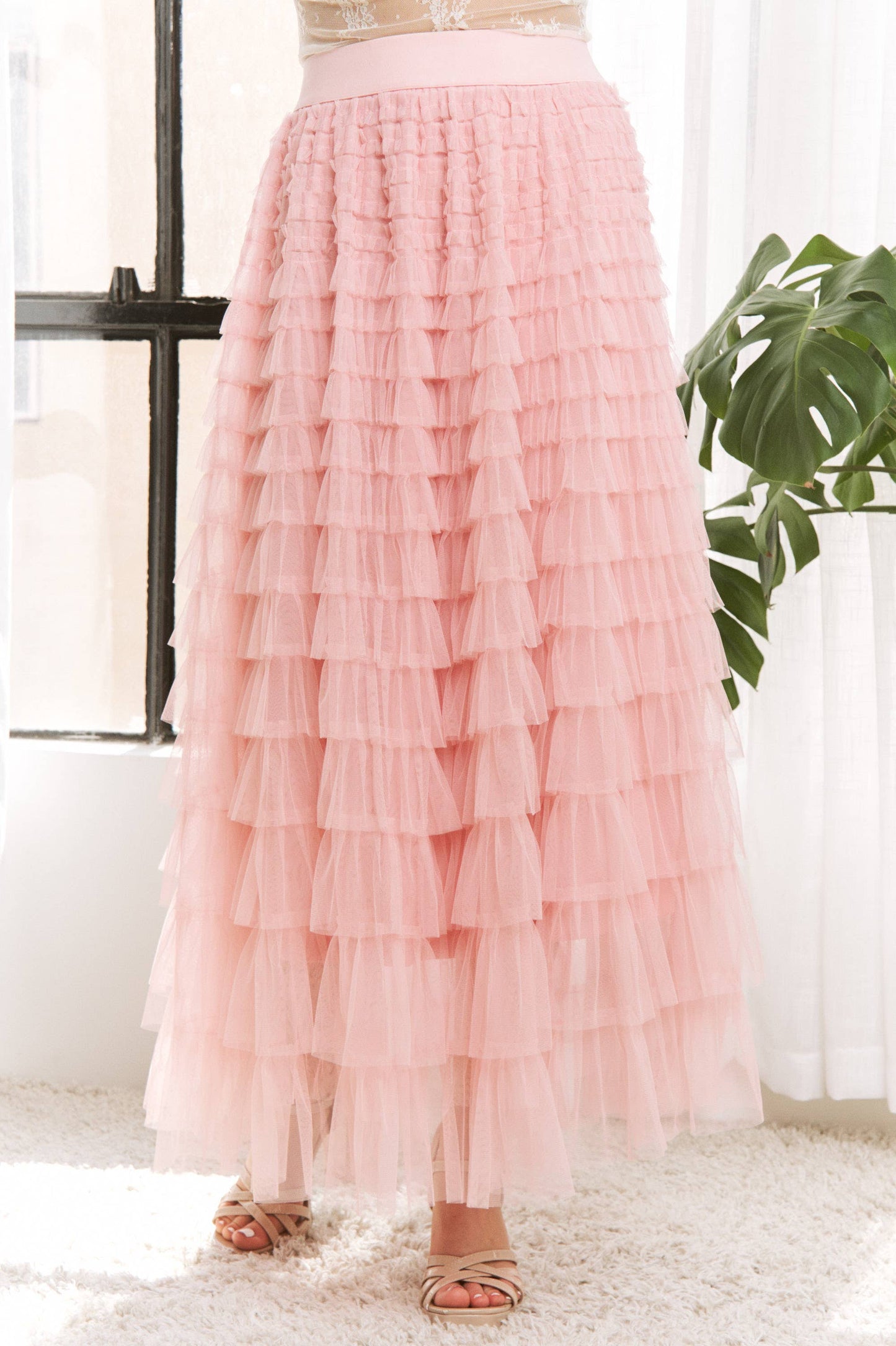 Ranch Romance Tulle Maxi Skirt