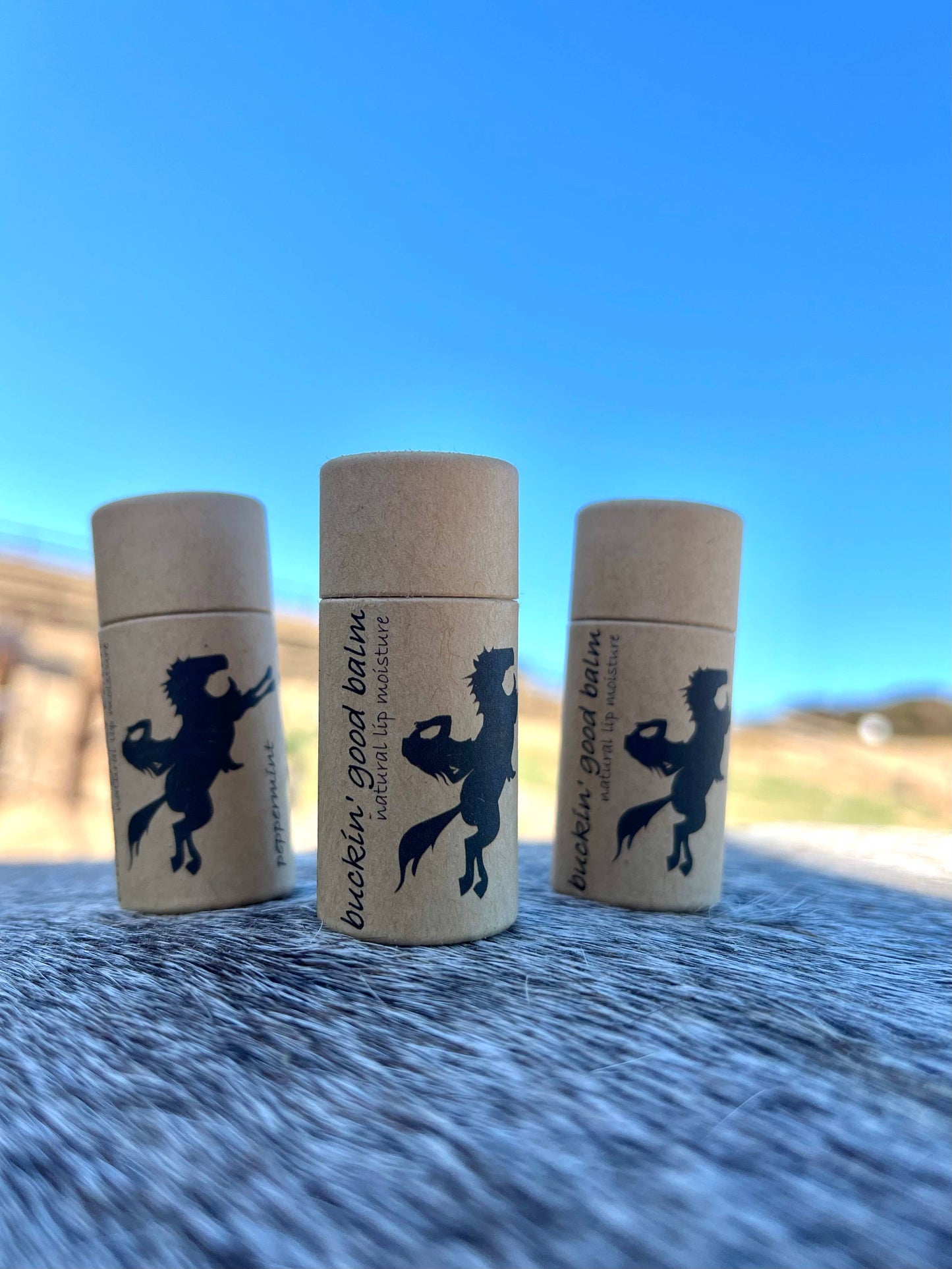 Hand-Poured Buckin’ Good Lip Balm - Peppermint
