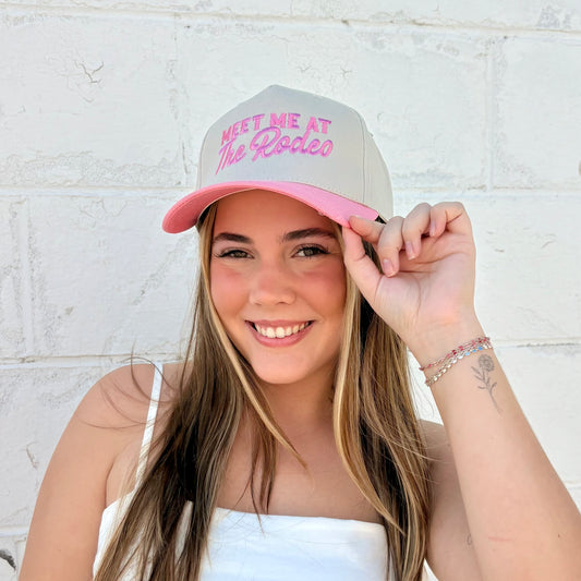 Meet Me At The Rodeo Vintage Hat