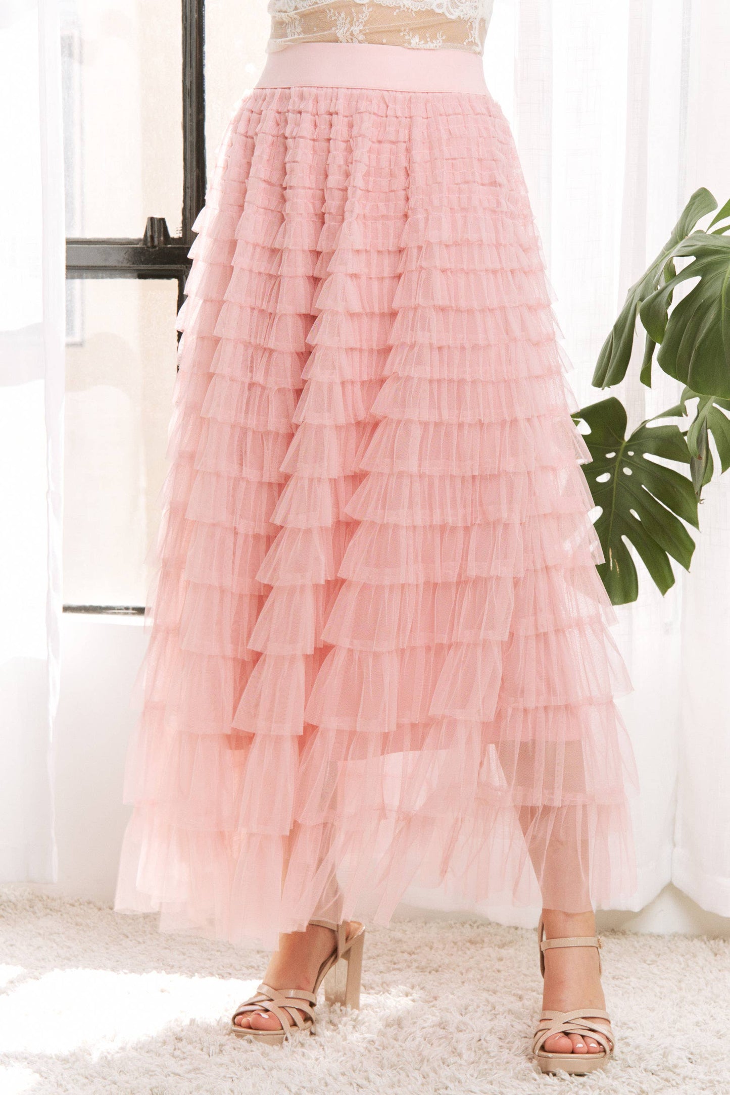 Ranch Romance Tulle Maxi Skirt
