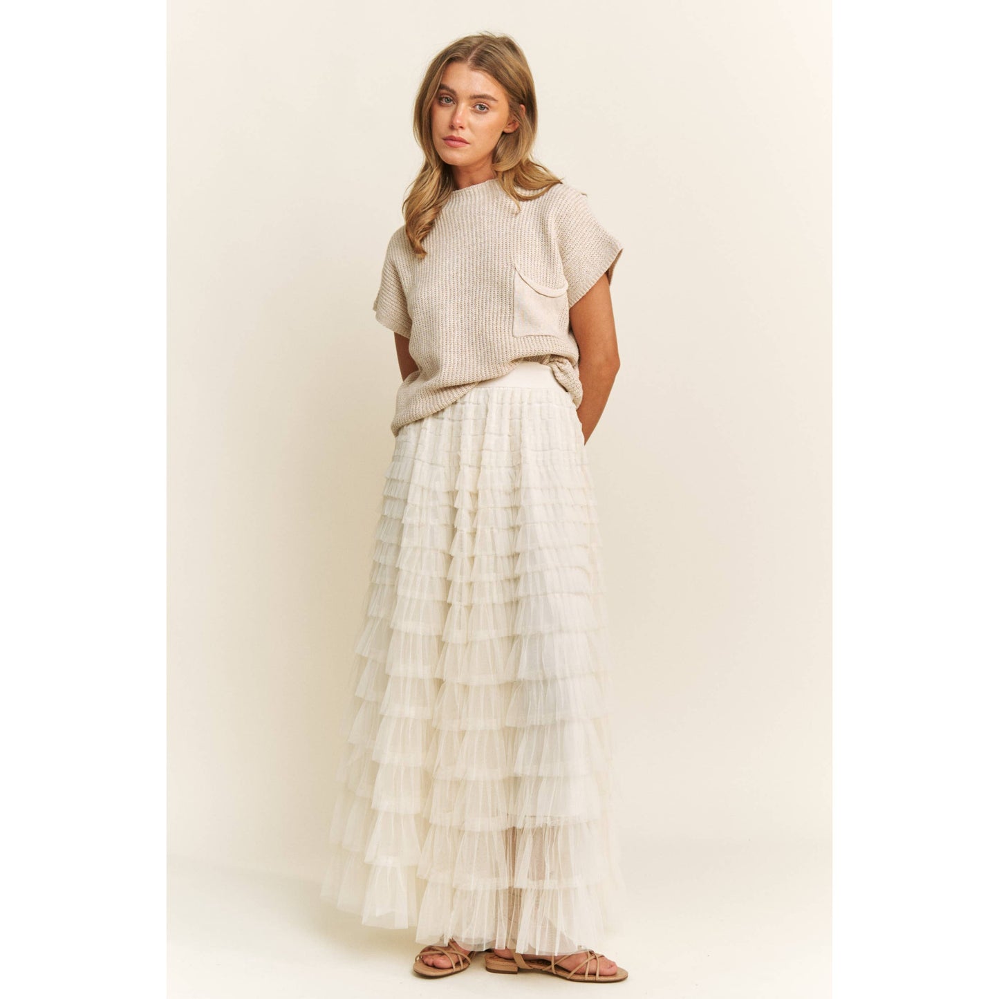 Ranch Romance Tulle Maxi Skirt