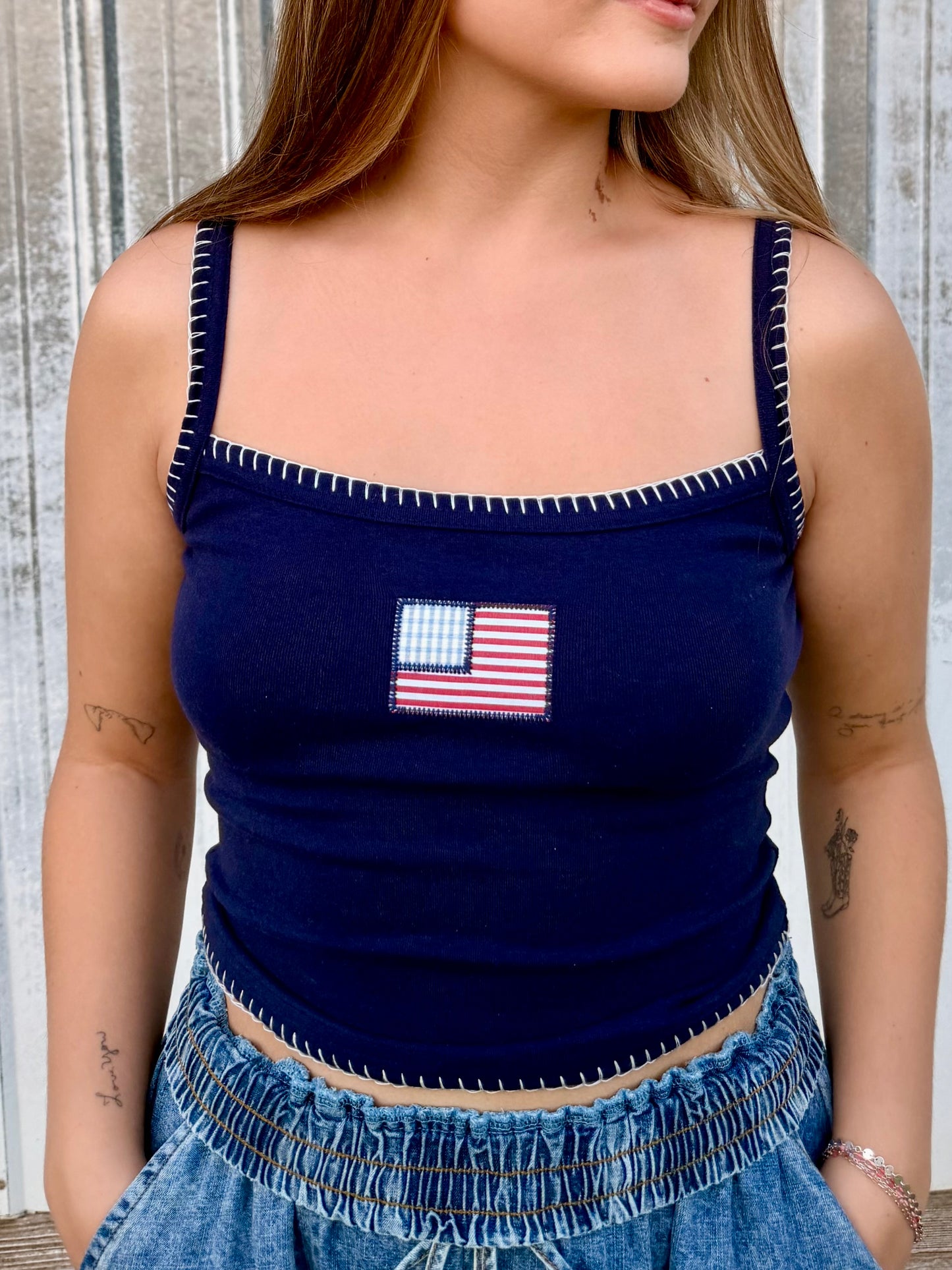 American Stitched Tank