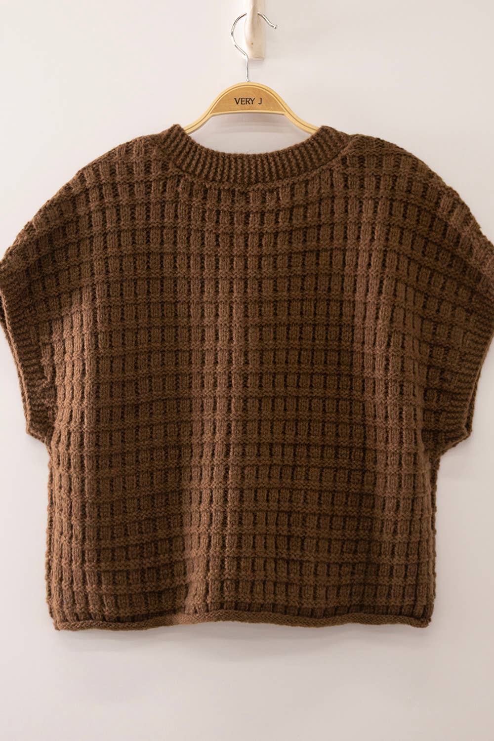 Choco Waffle Cardigan
