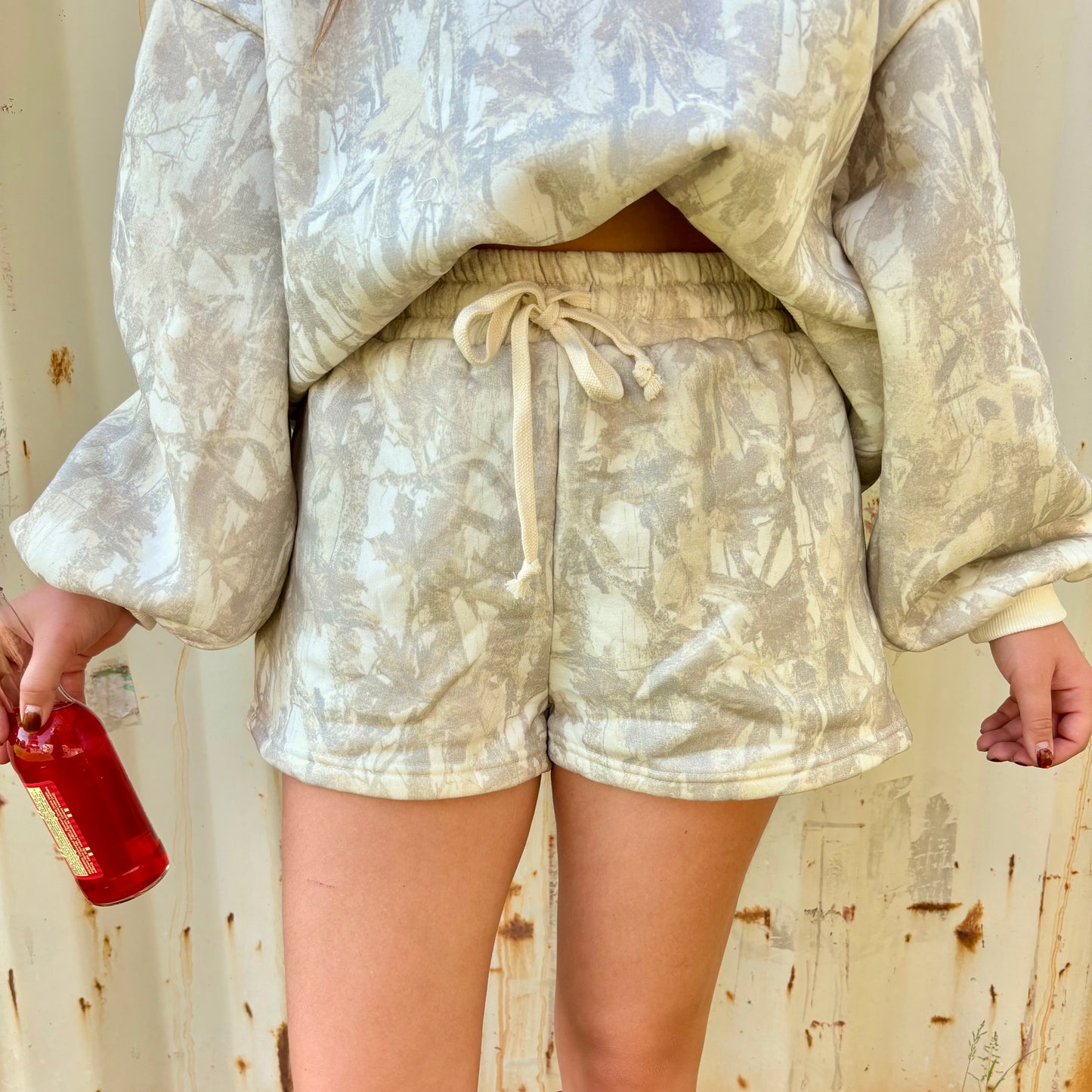 Woodland Camo Short Set