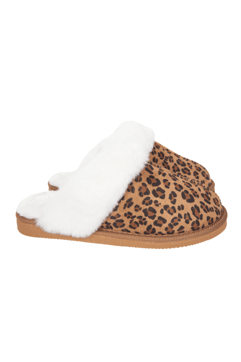 Leopard Print Slippers