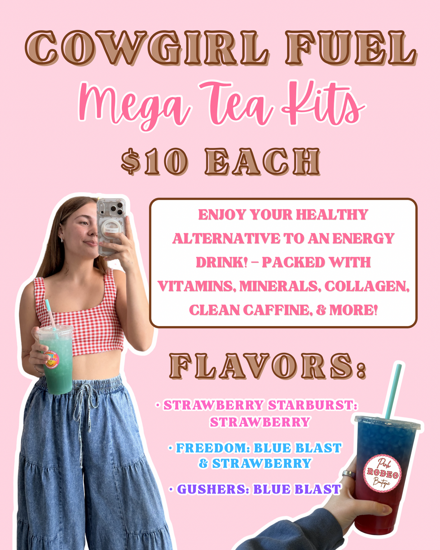 Cowgirl Fuel⚡️Mega Tea Kits