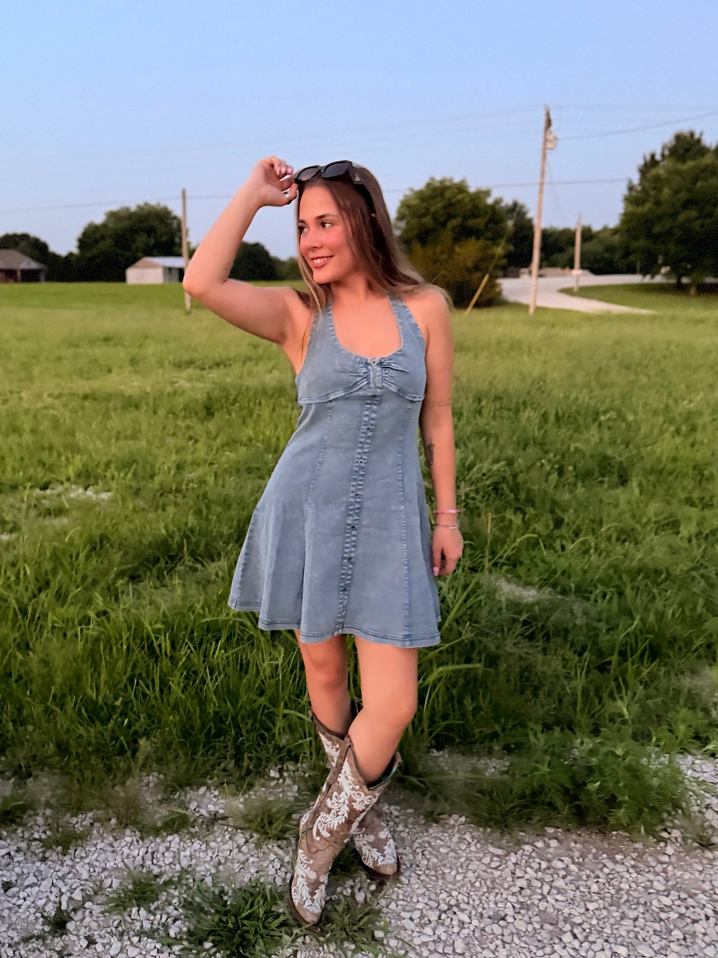 The Megan Halter Dress
