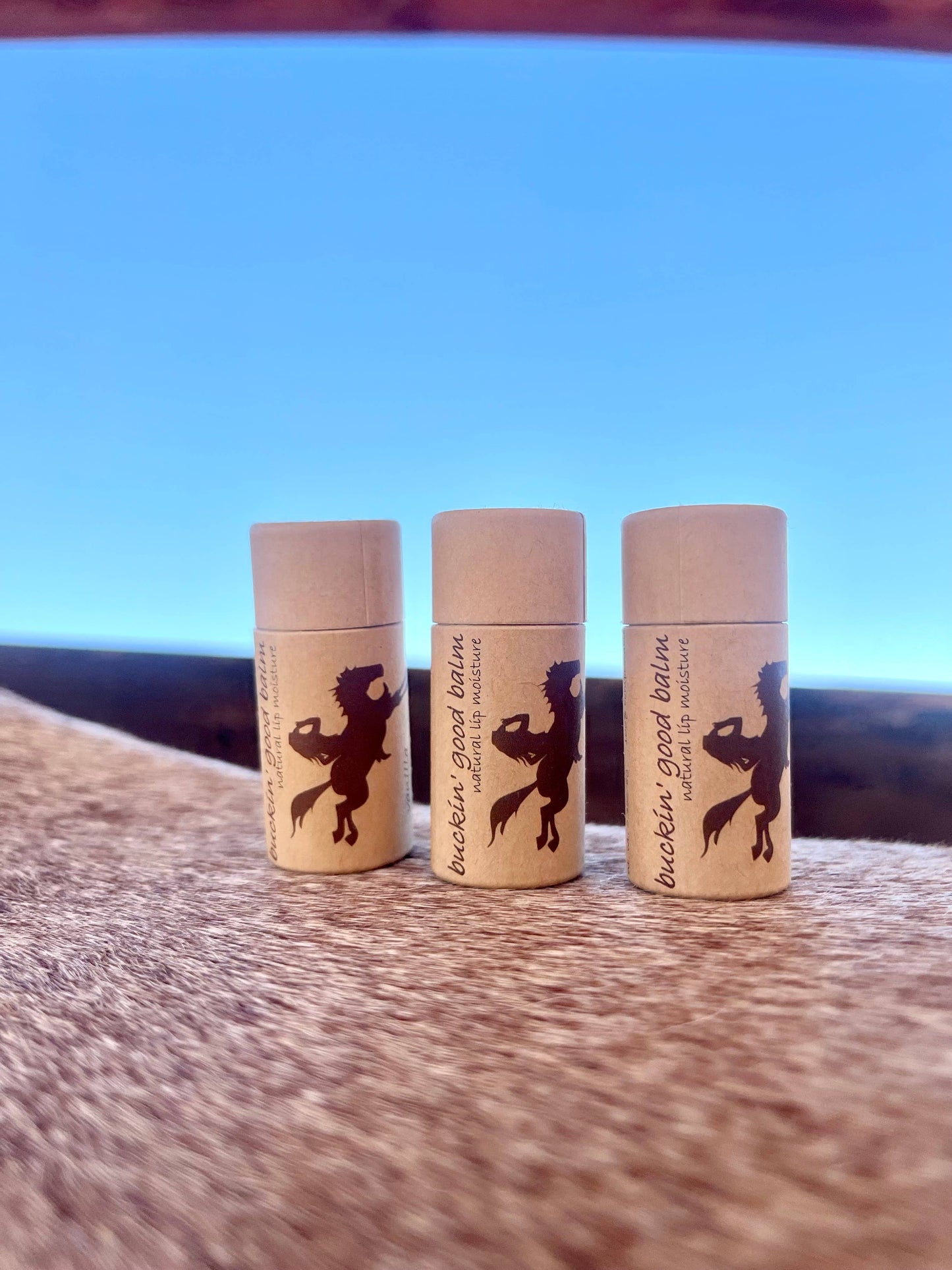 Hand-Poured Buckin’ Good Lip Balm - Vanilla