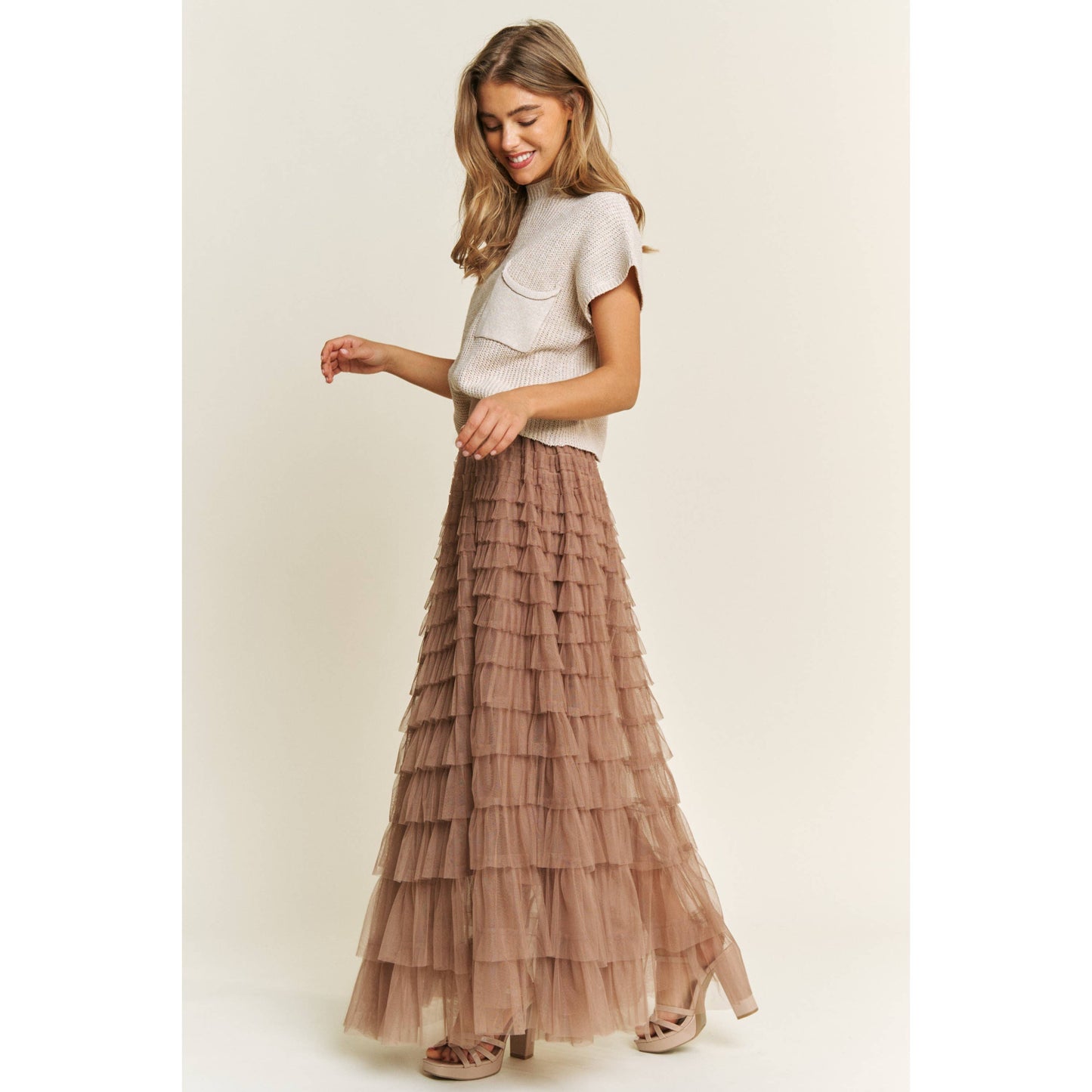 Ranch Romance Tulle Maxi Skirt