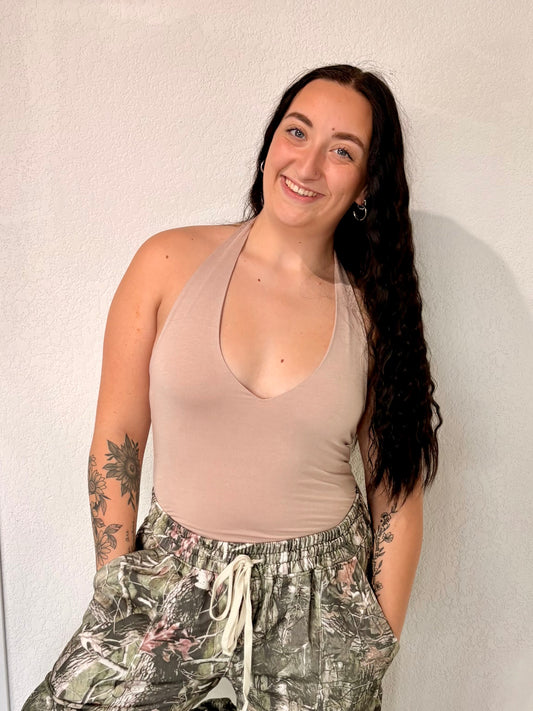 Desert Halter Bodysuit
