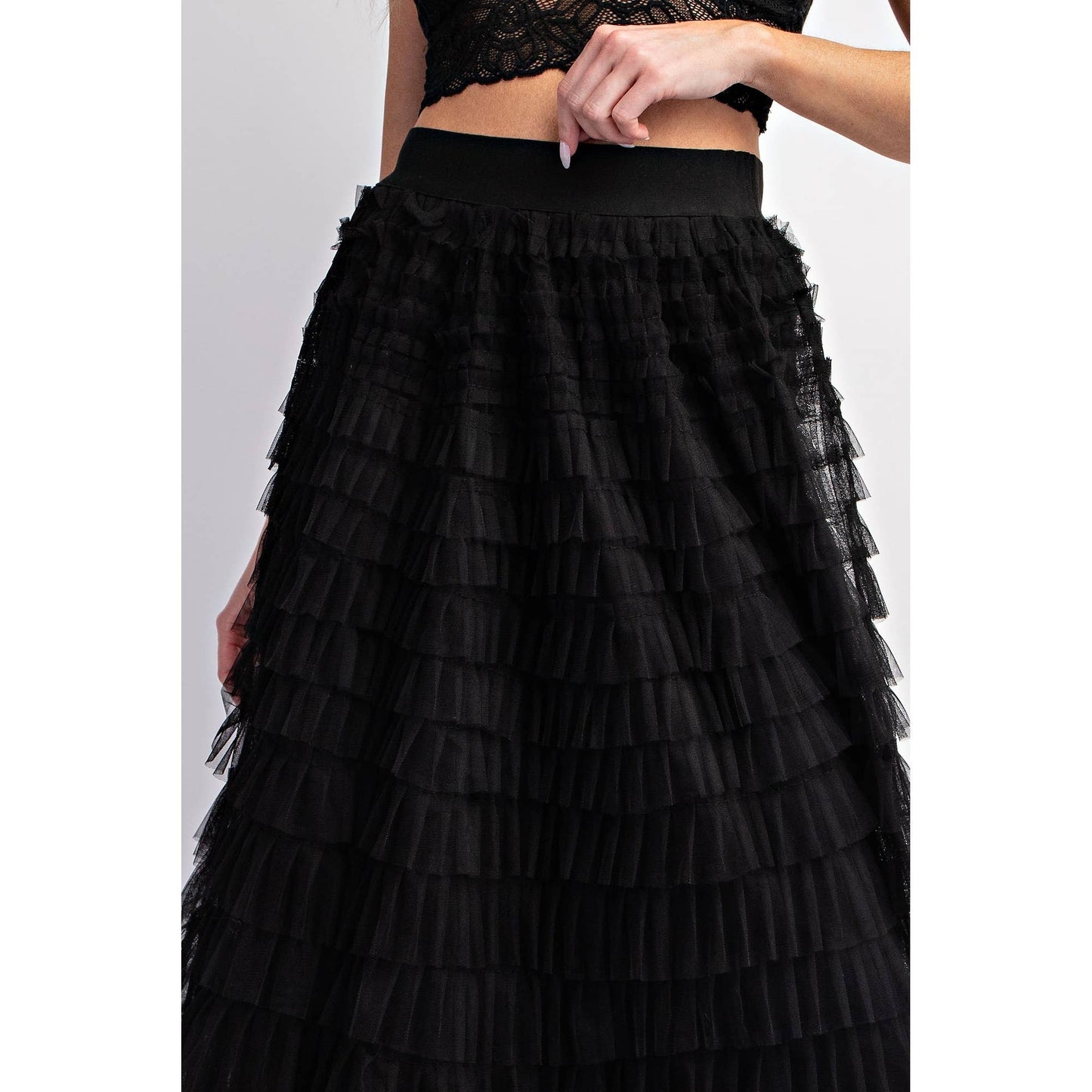 Ranch Romance Tulle Maxi Skirt