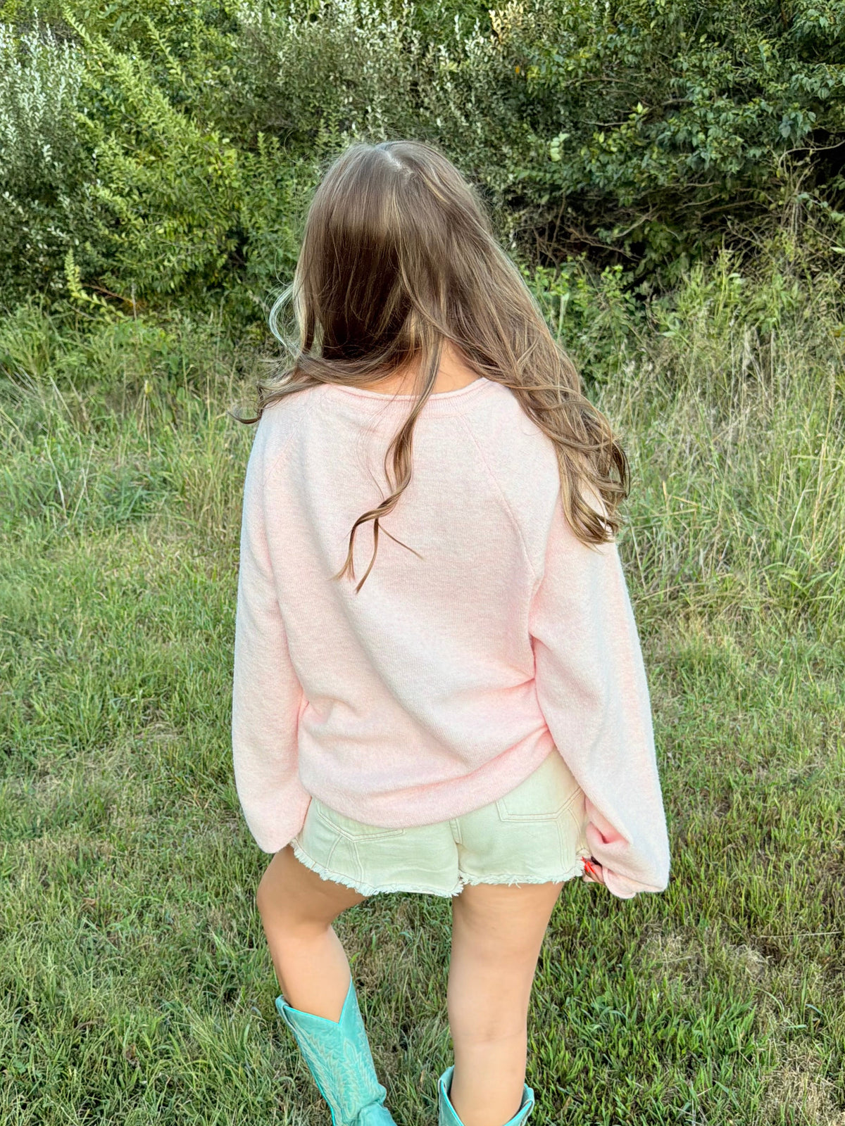 Fish Sweater in Pink