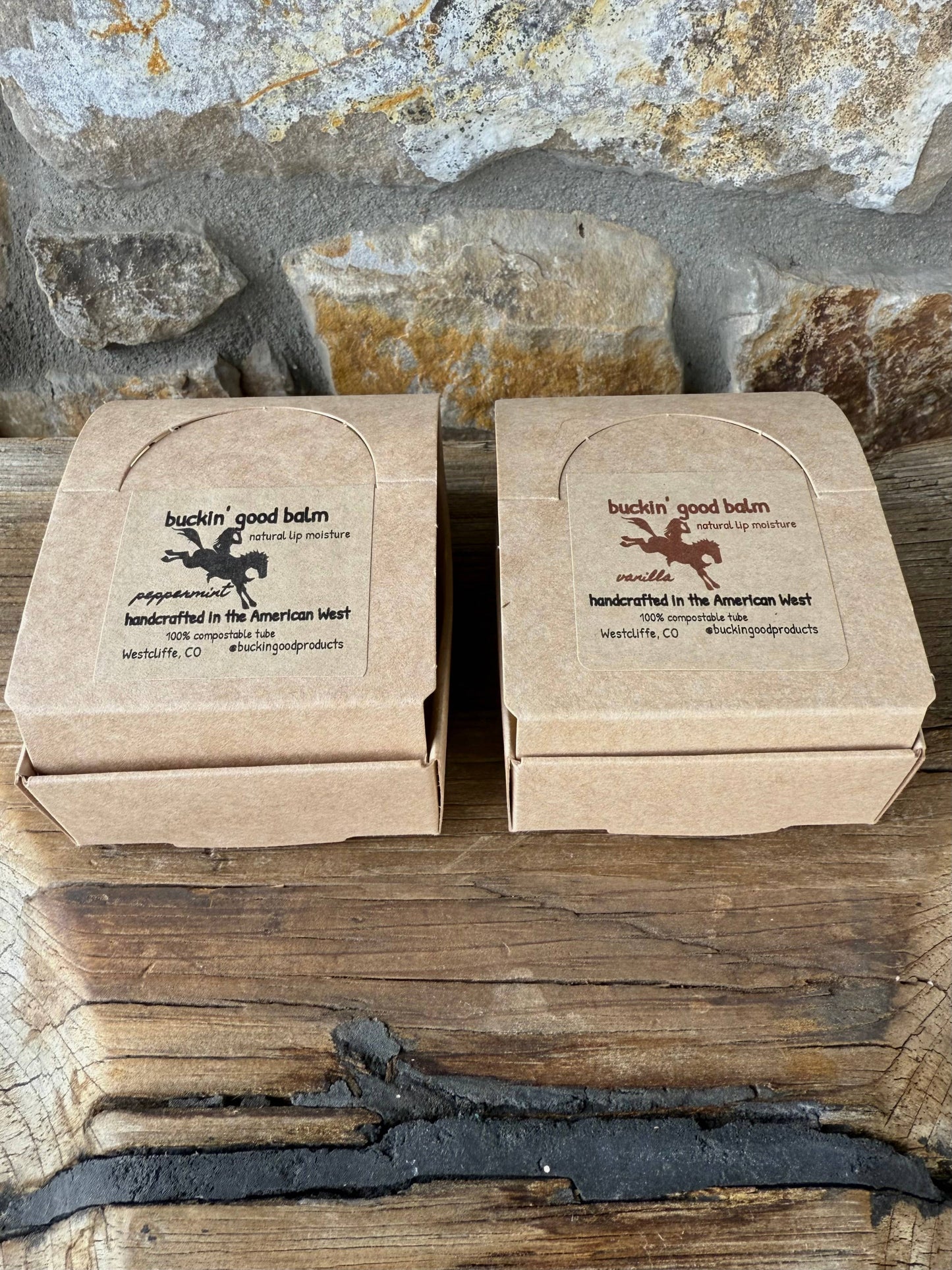 Hand-Poured Buckin’ Good Lip Balm - Peppermint