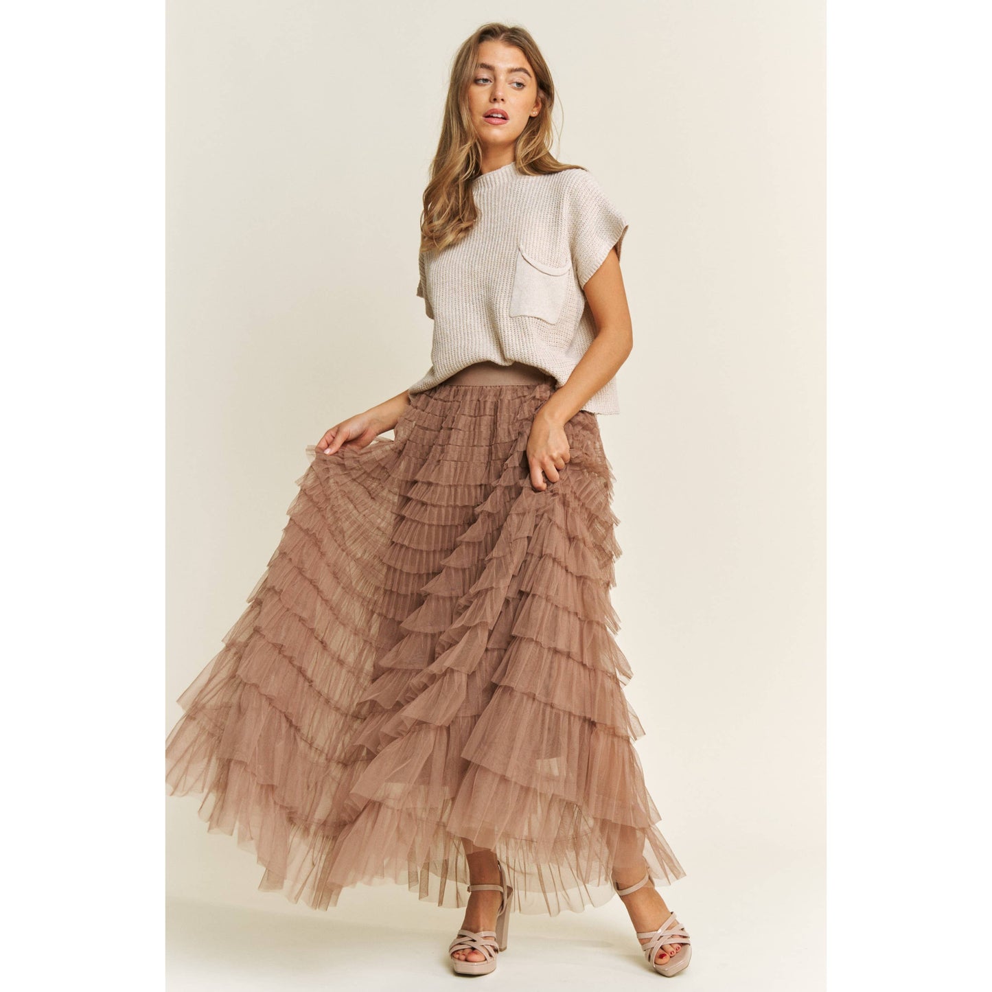 Ranch Romance Tulle Maxi Skirt