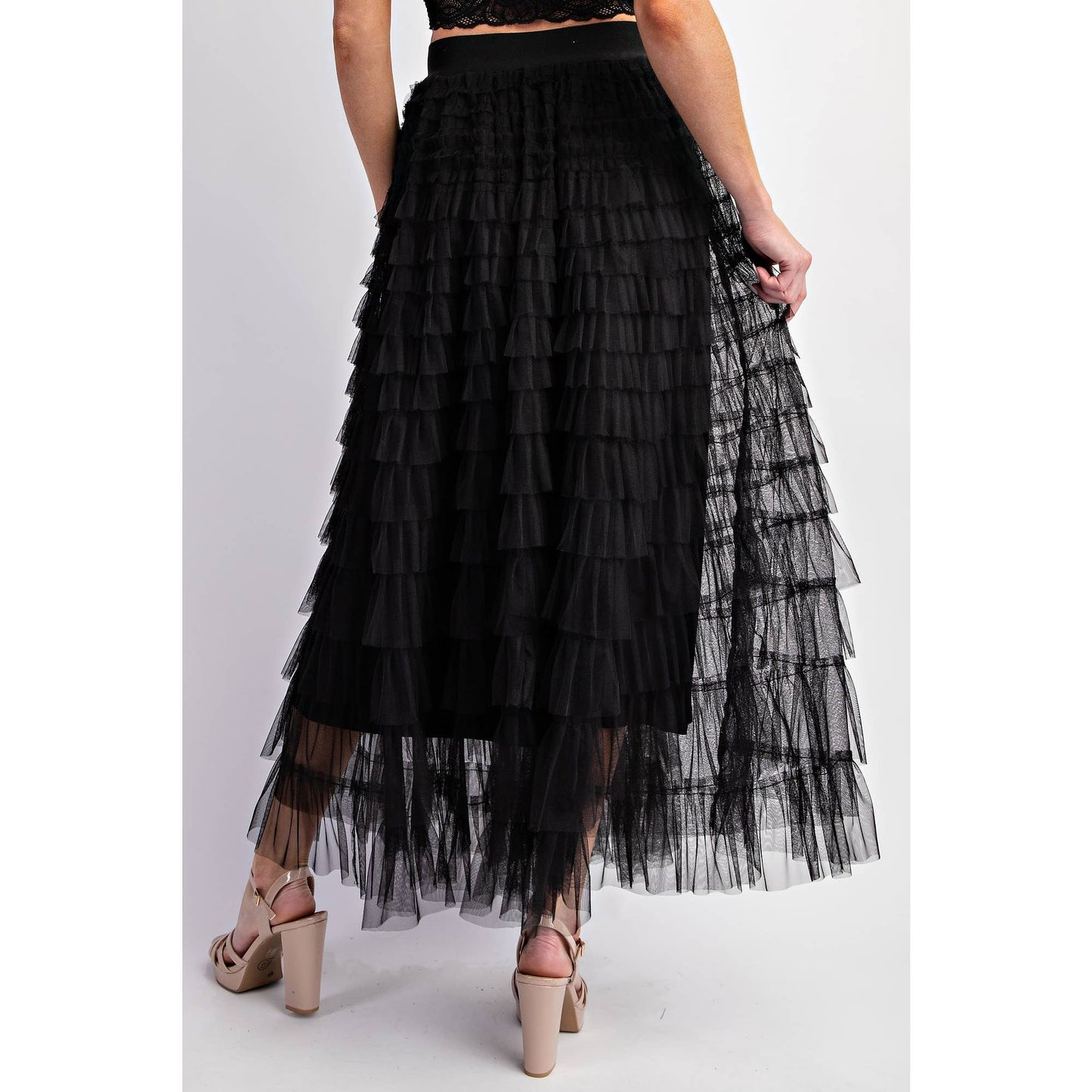 Ranch Romance Tulle Maxi Skirt