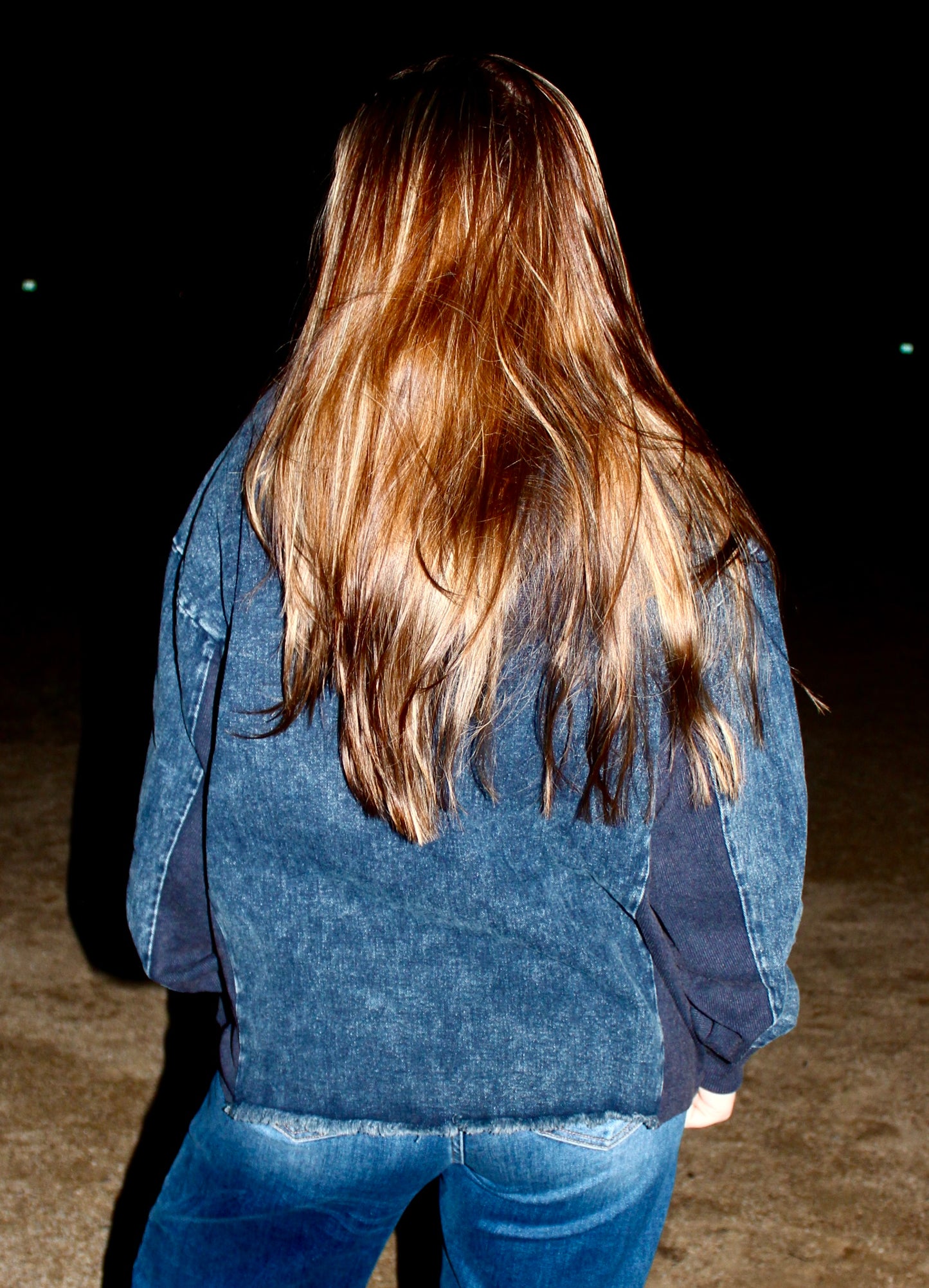 Urban Cowboy Denim Hoodie