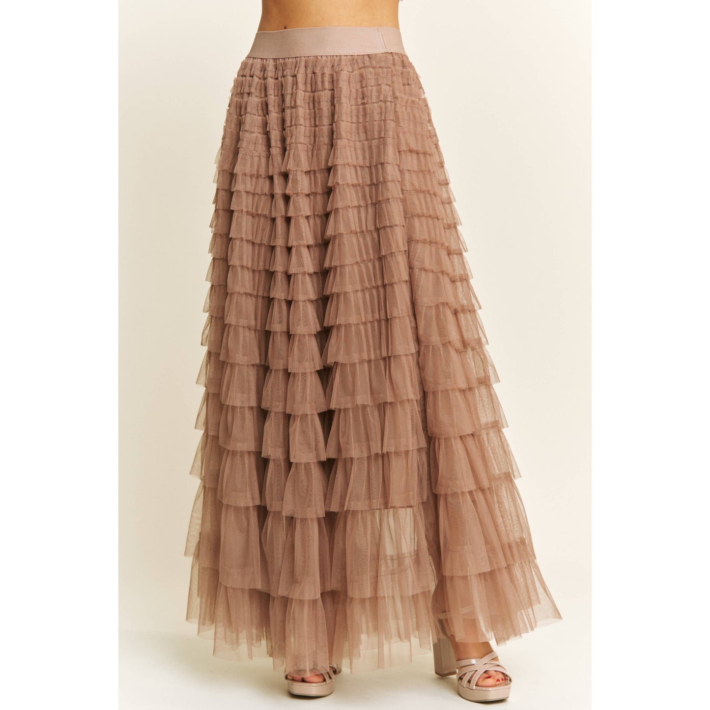 Ranch Romance Tulle Maxi Skirt