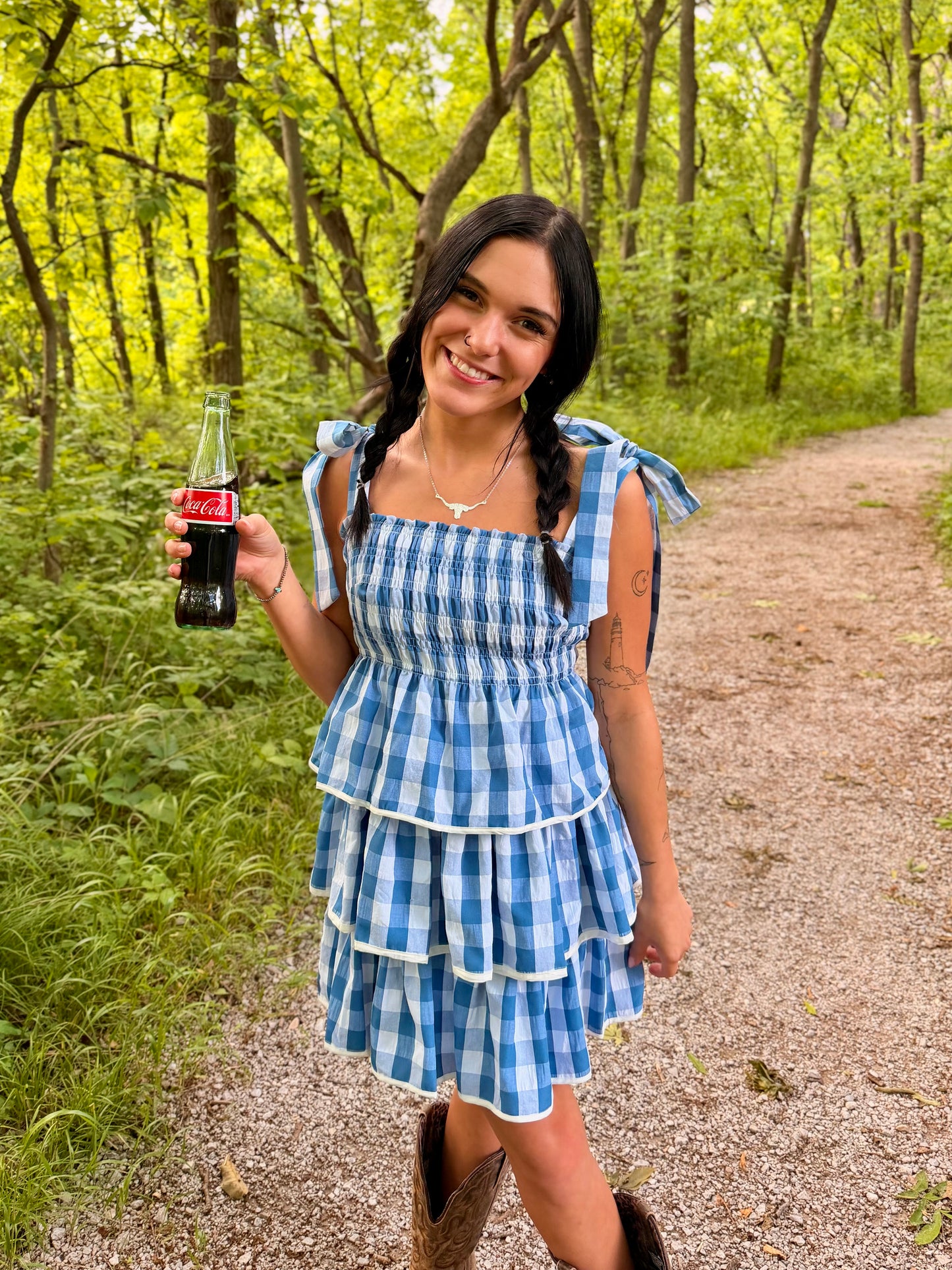 Bluebell Gingham Dress