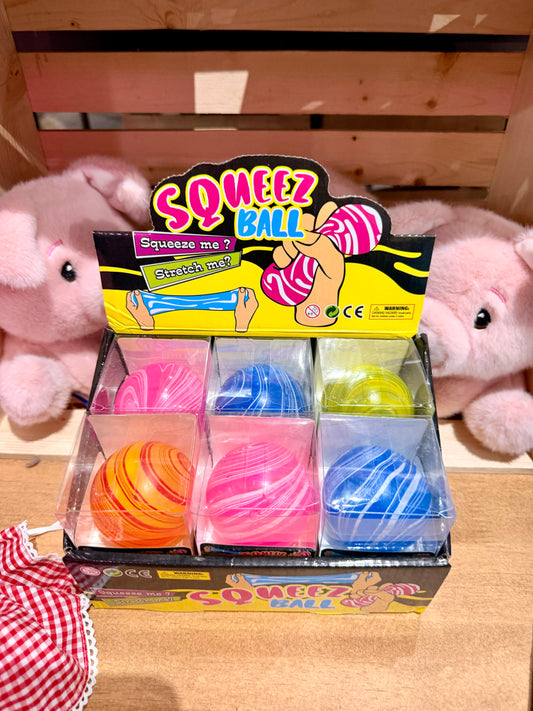 Marbled Ball Sugar Squeeze Squishy