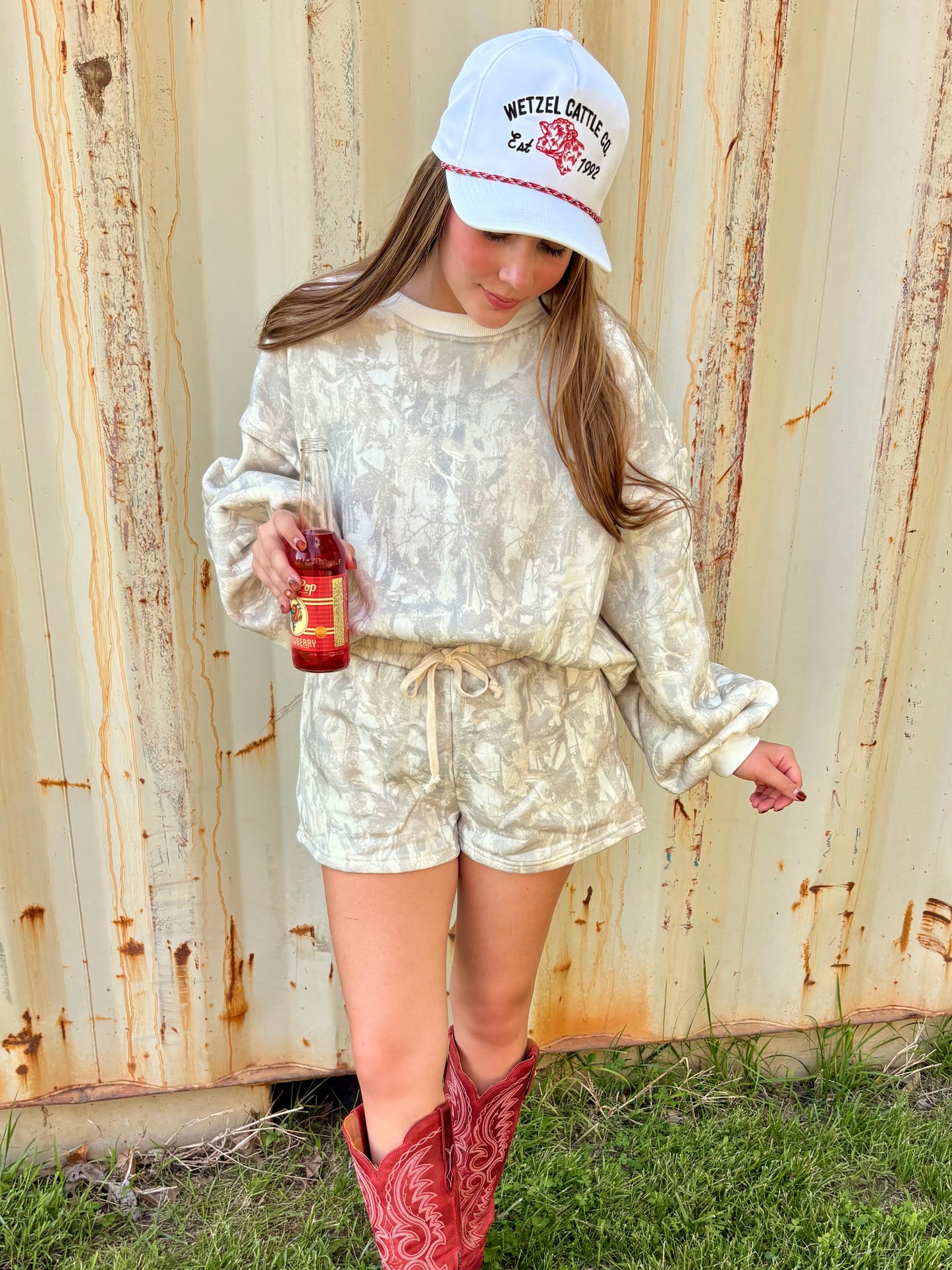 Woodland Camo Short Set