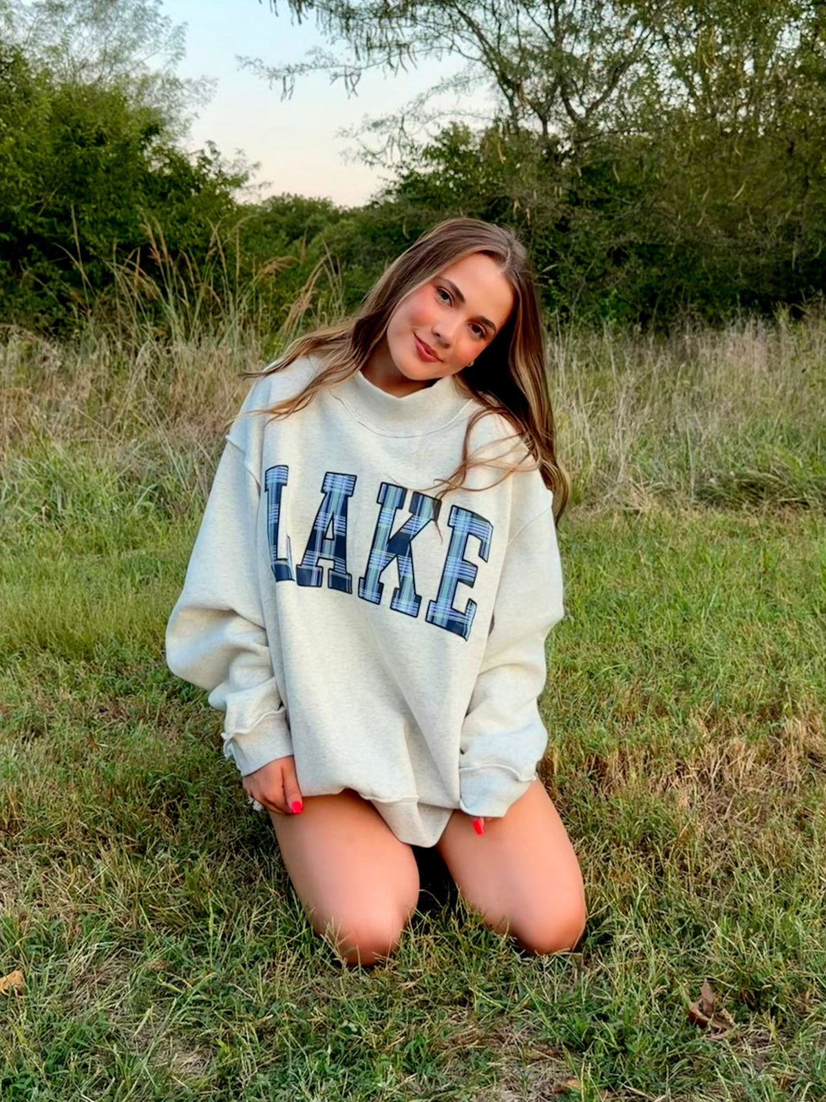 Reversible LAKE & MOUNTAIN Mockneck