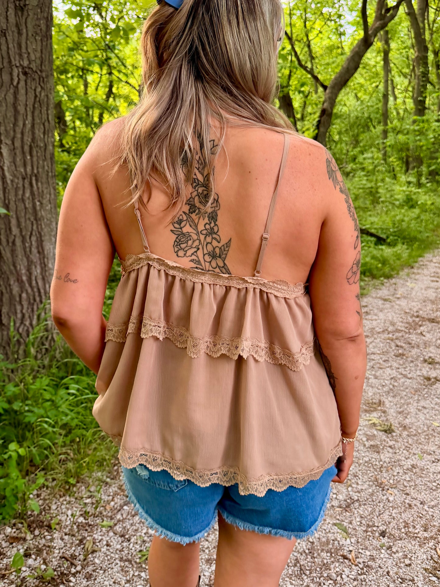 Desert Lace Tank Top