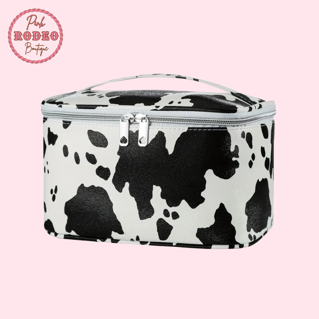 Cow Print Travel Bag