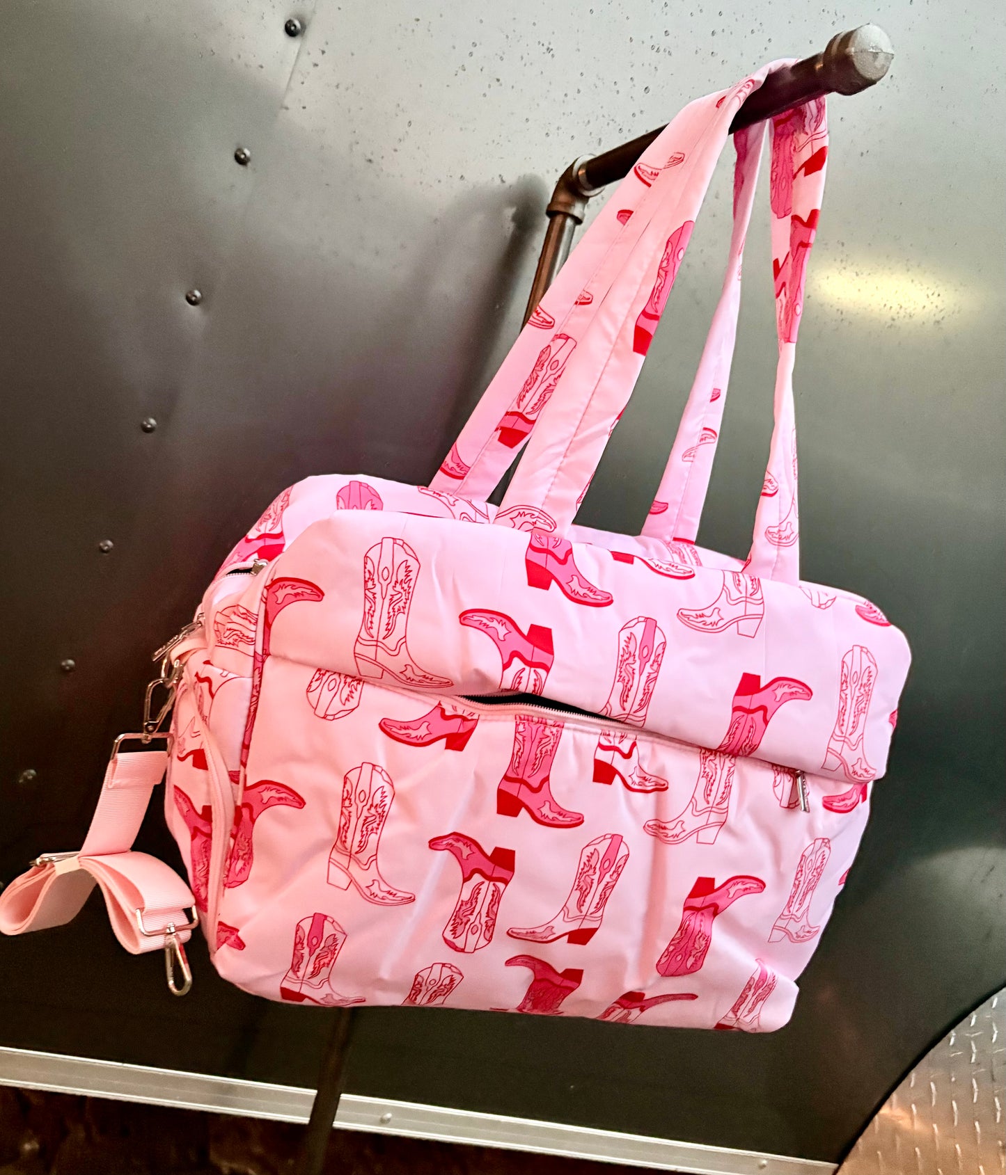 Pink Rodeo Weekender Bag