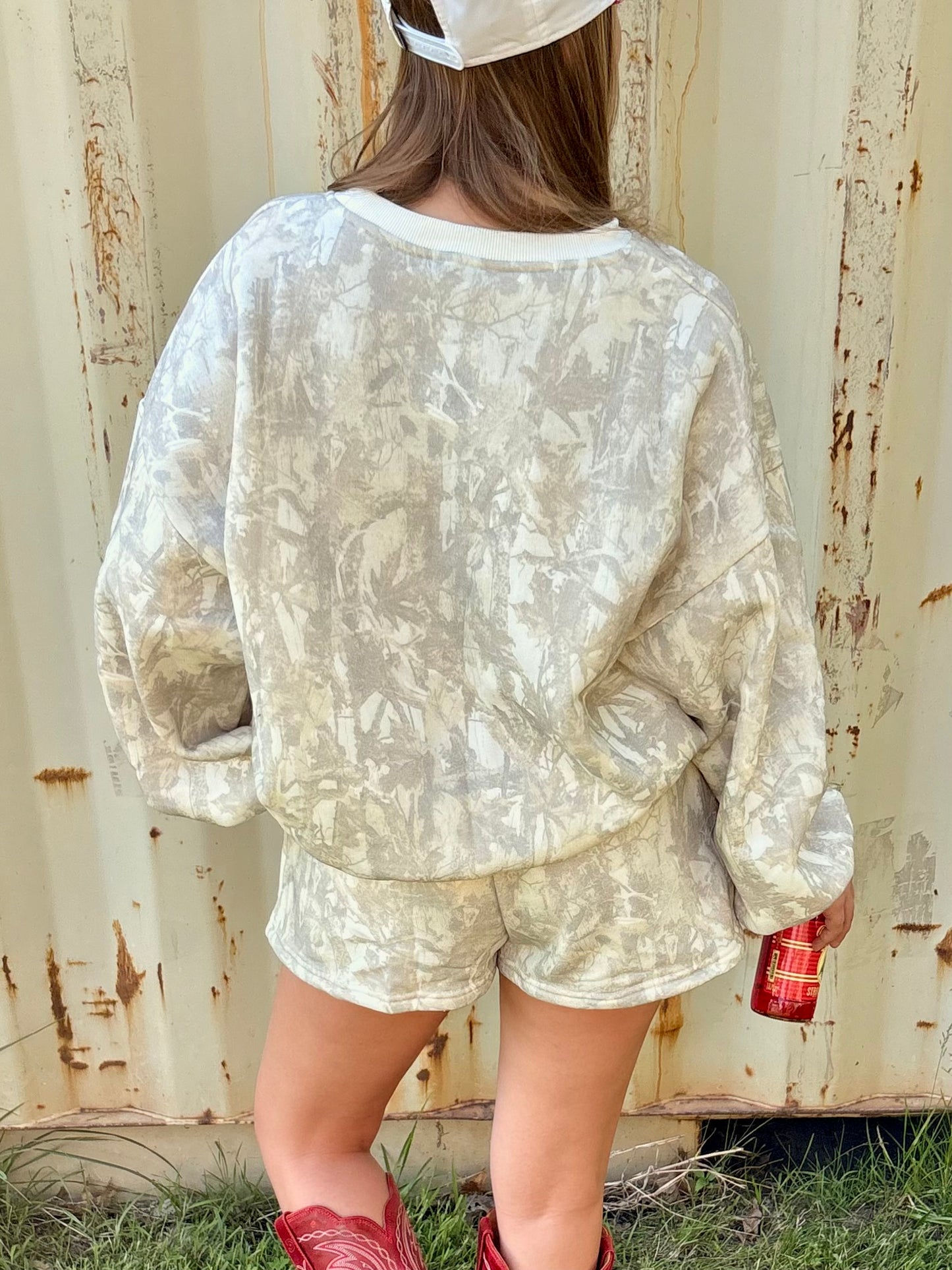Woodland Camo Short Set