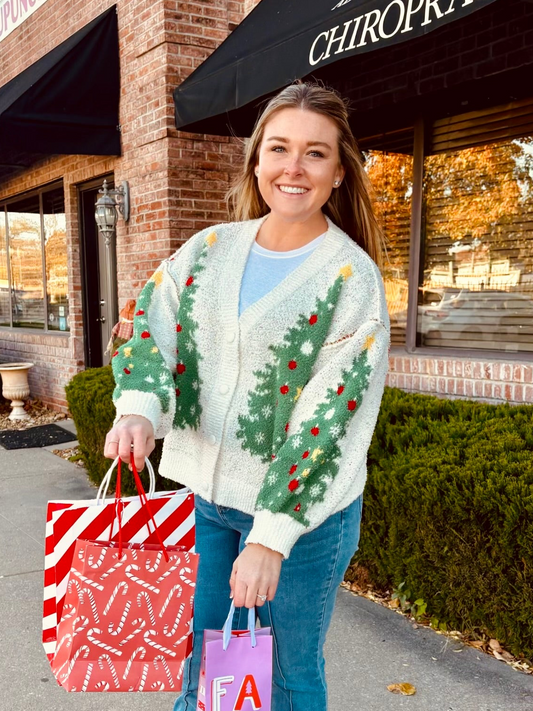 Christmas Tree Cardigan