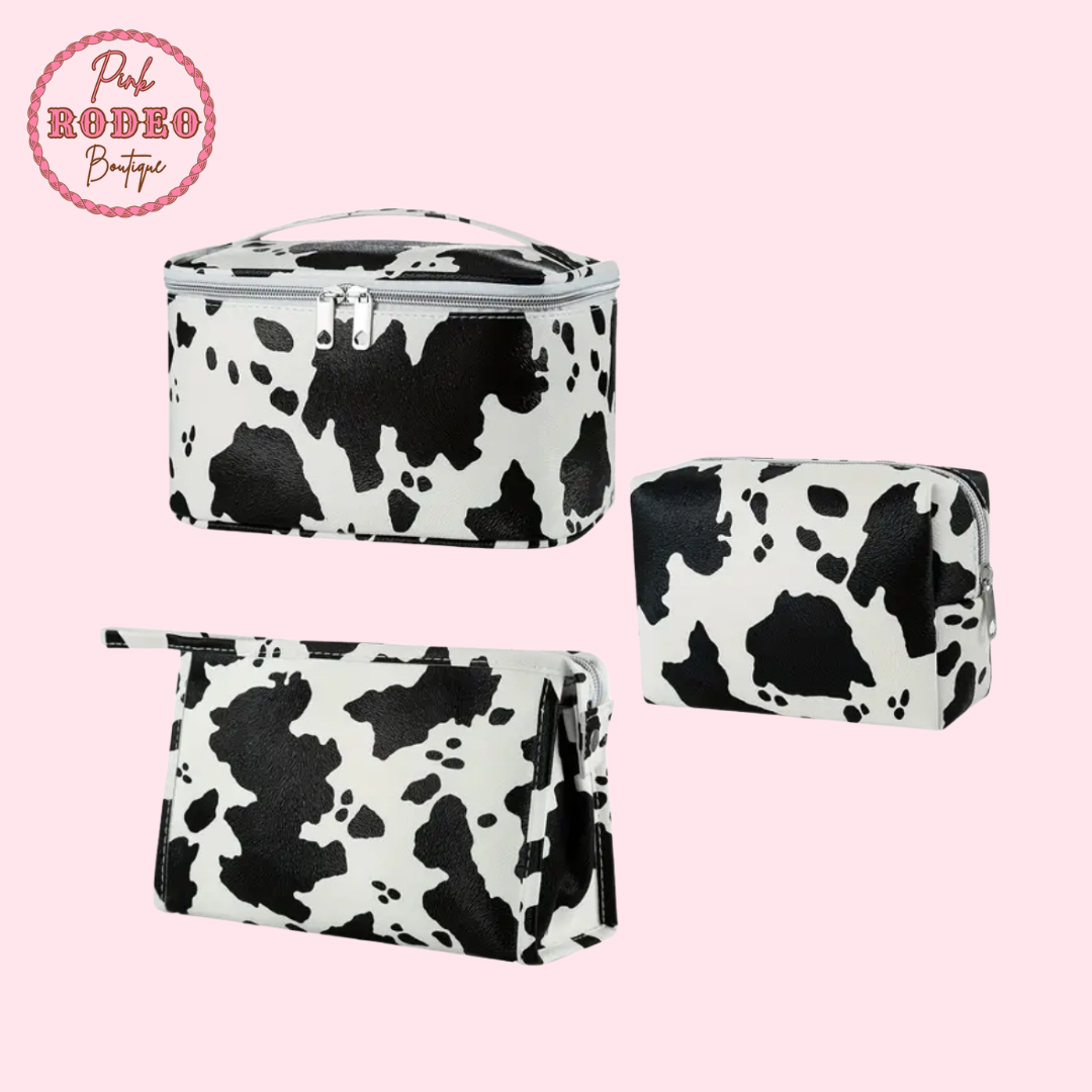 Cow Print Travel Bag