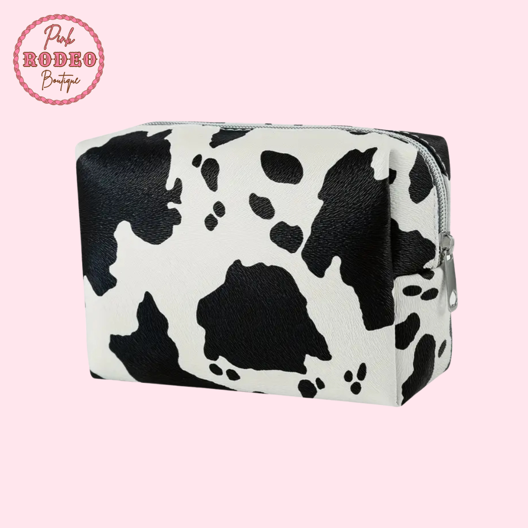 Cow Print Travel Bag