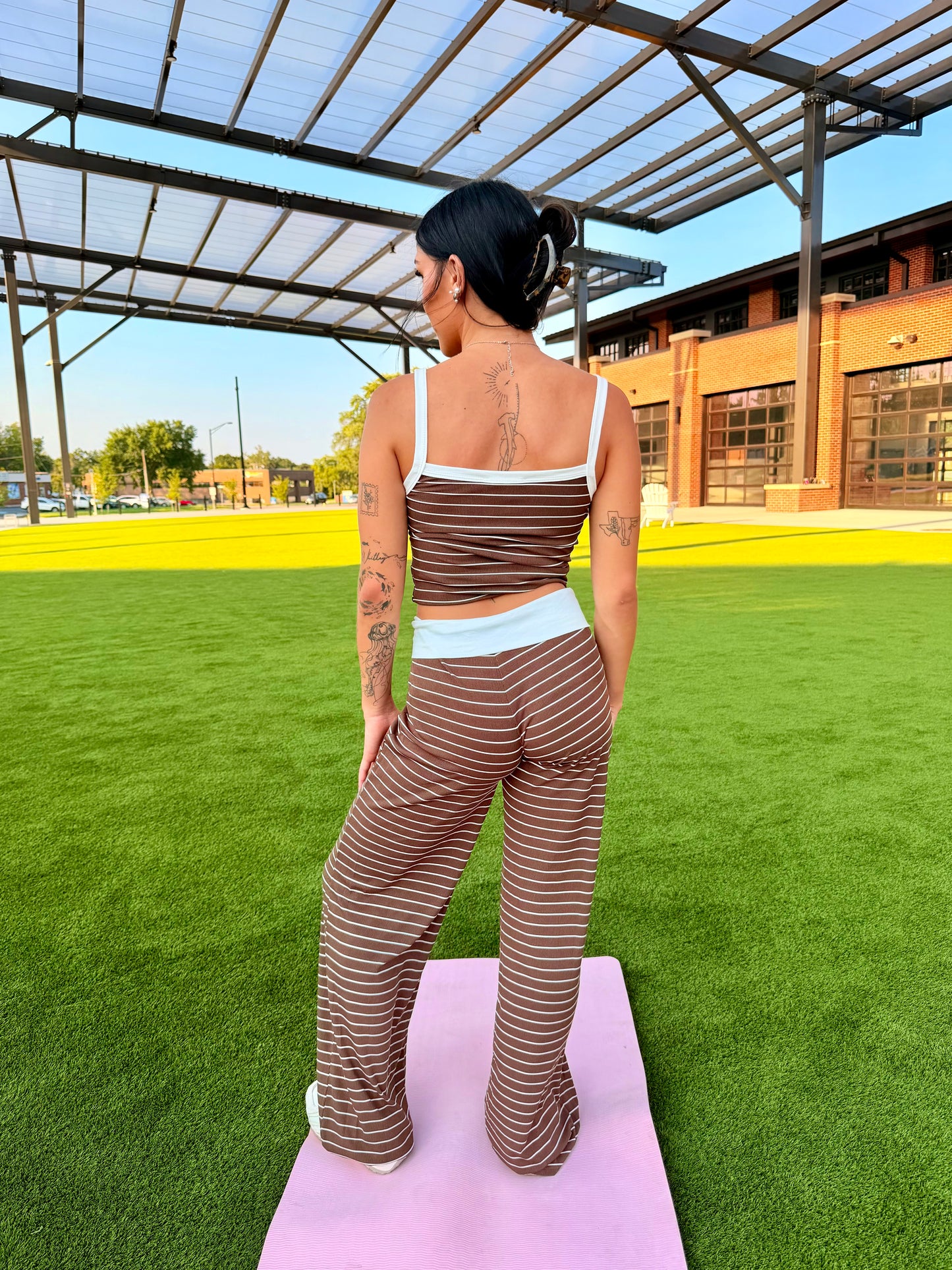 Desert Striped Lounge Set