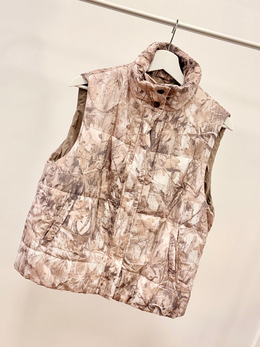 Light Camo Puffer Vest