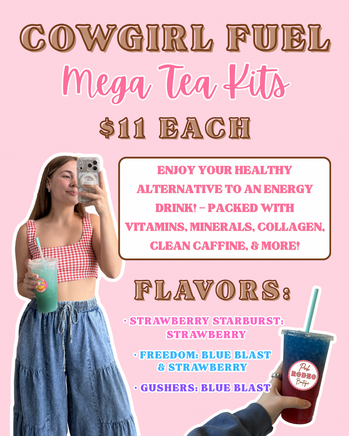 Cowgirl Fuel⚡️Mega Tea Kits